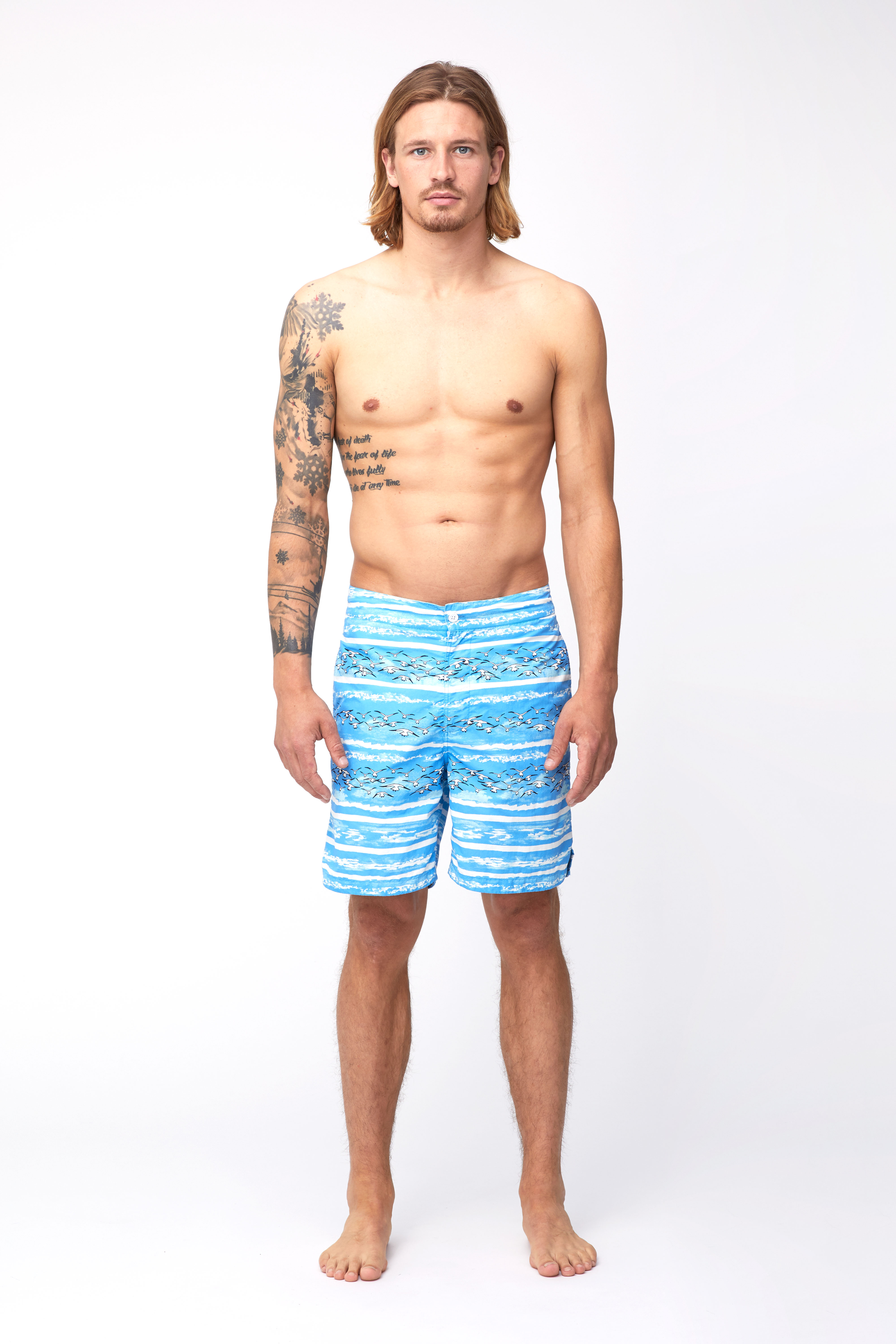 Thaddeus x Bonobos Swim Trunks 7"