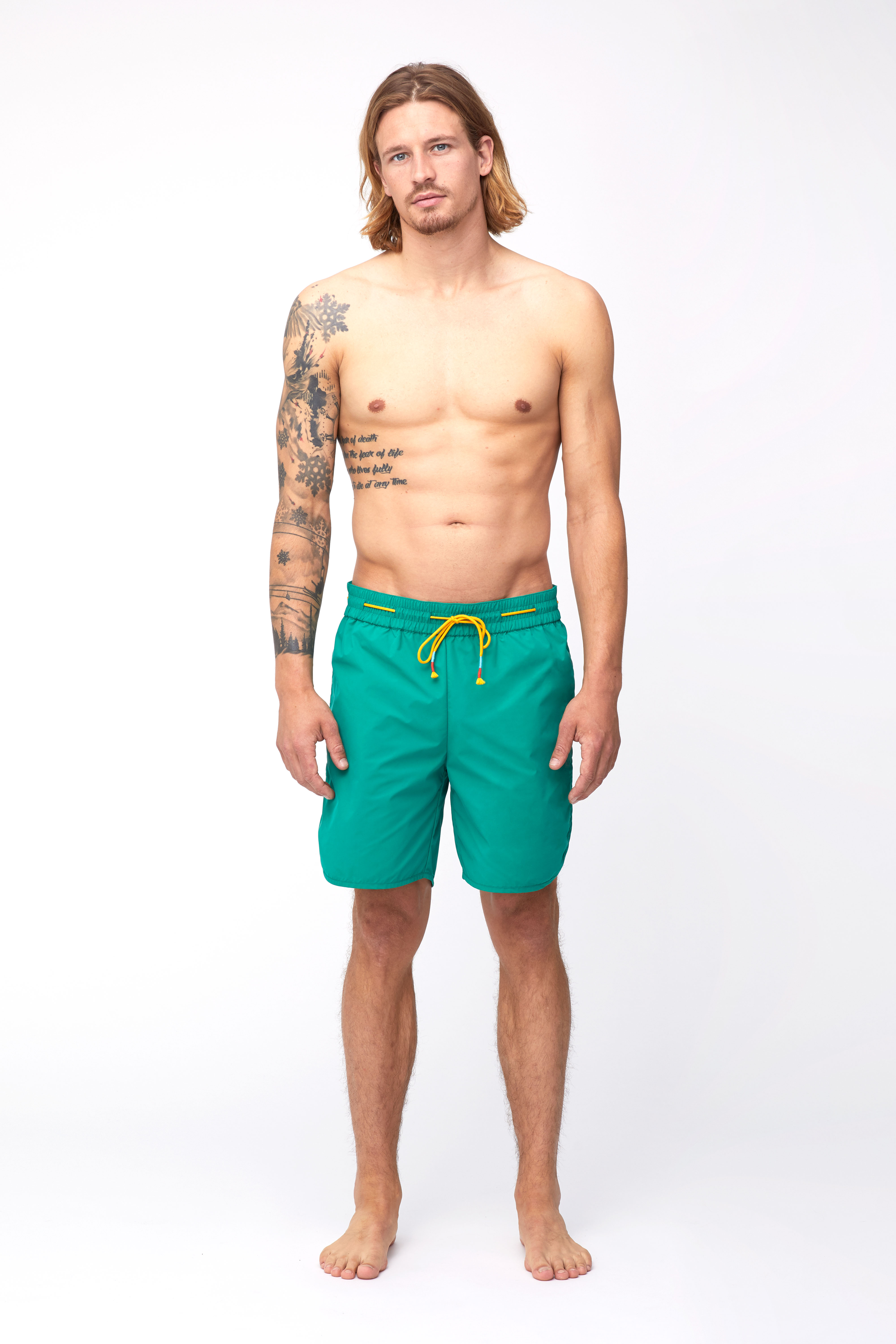 Thaddeus x Bonobos E-Waist Swim Trunks 7"