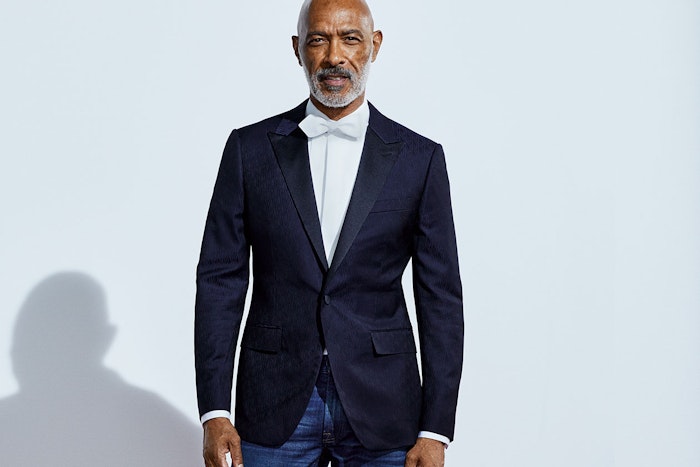Editorial photo for Formal Up Top, Chill Down Below category