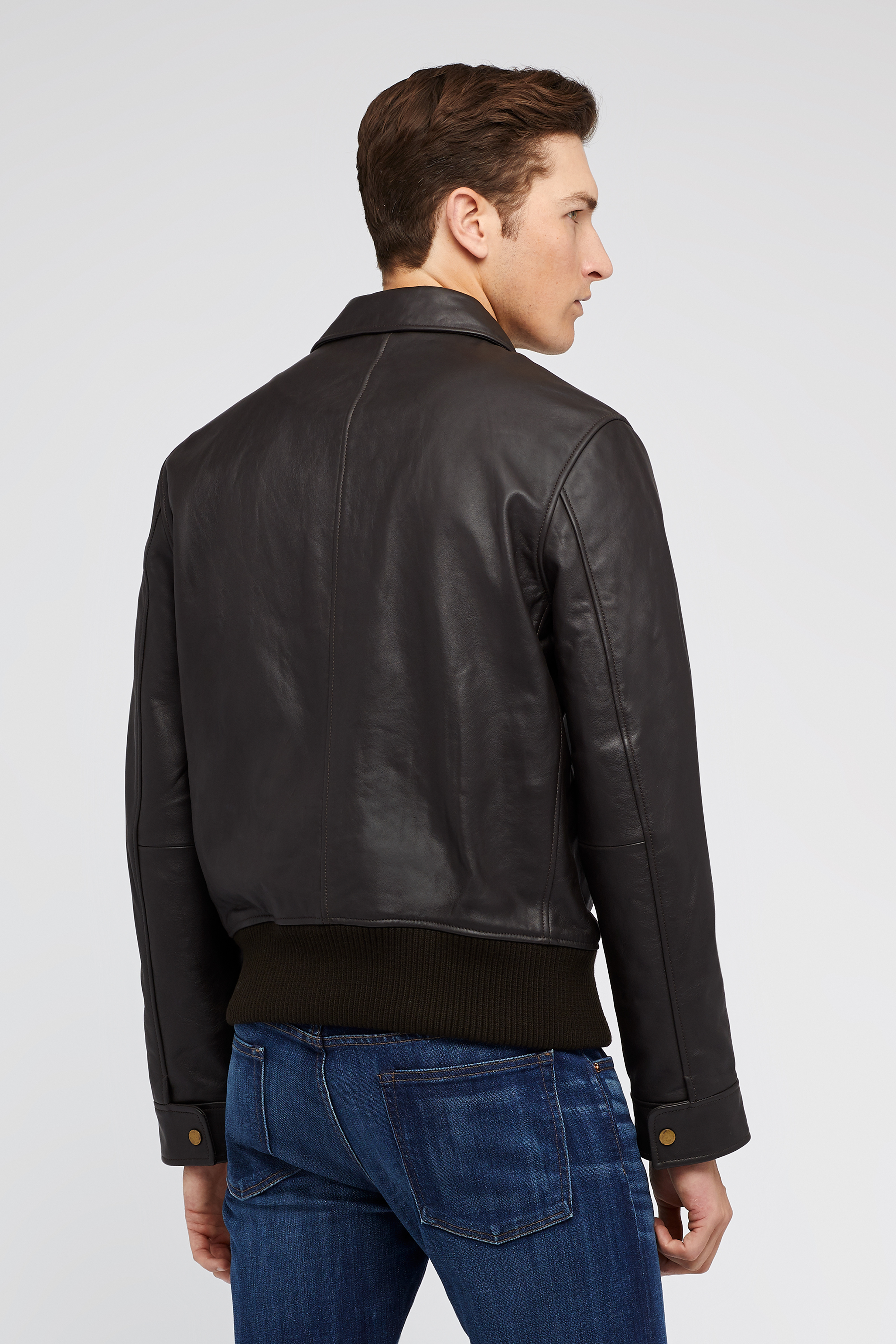 The Leather Bomber Jacket