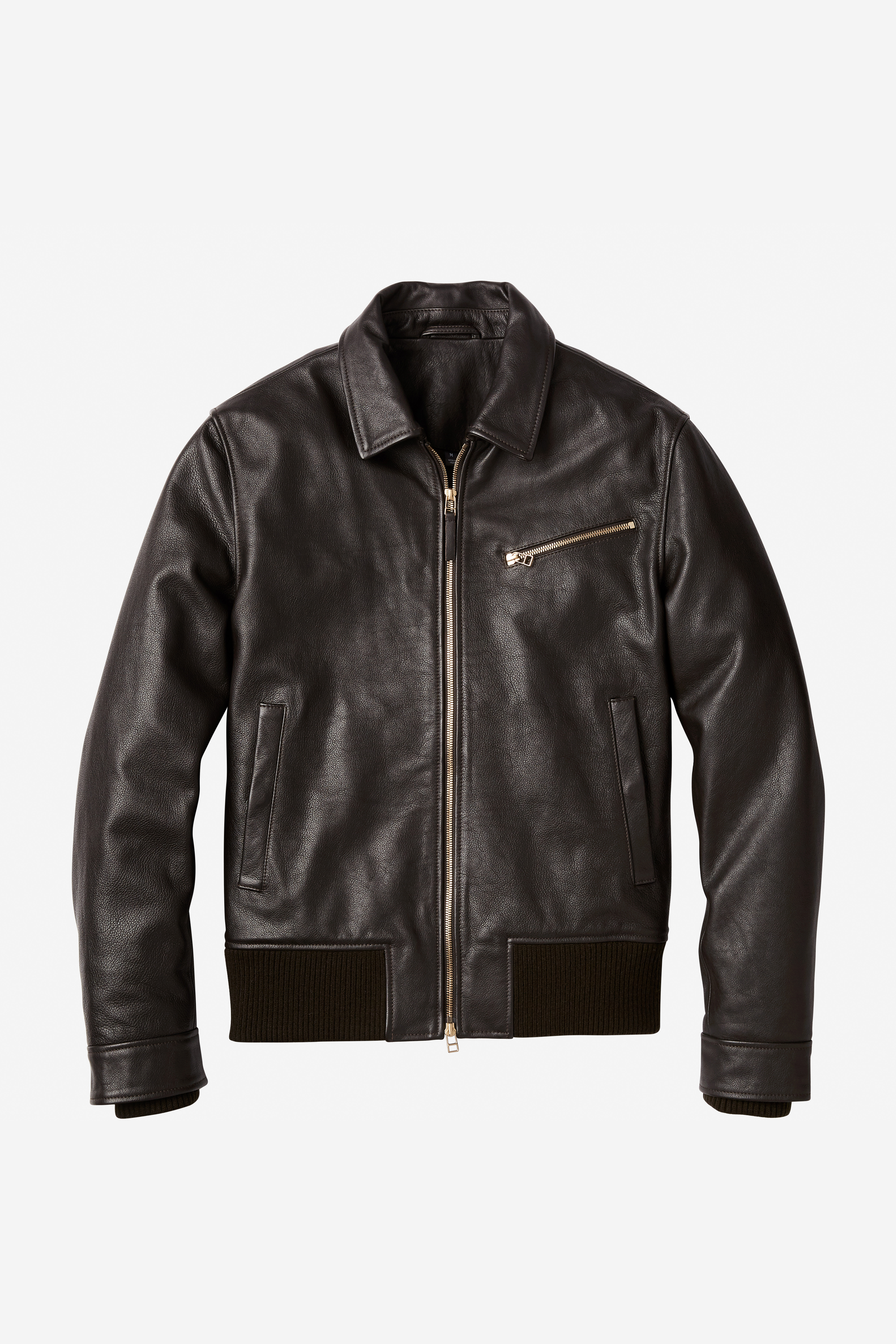 The Leather Bomber Jacket