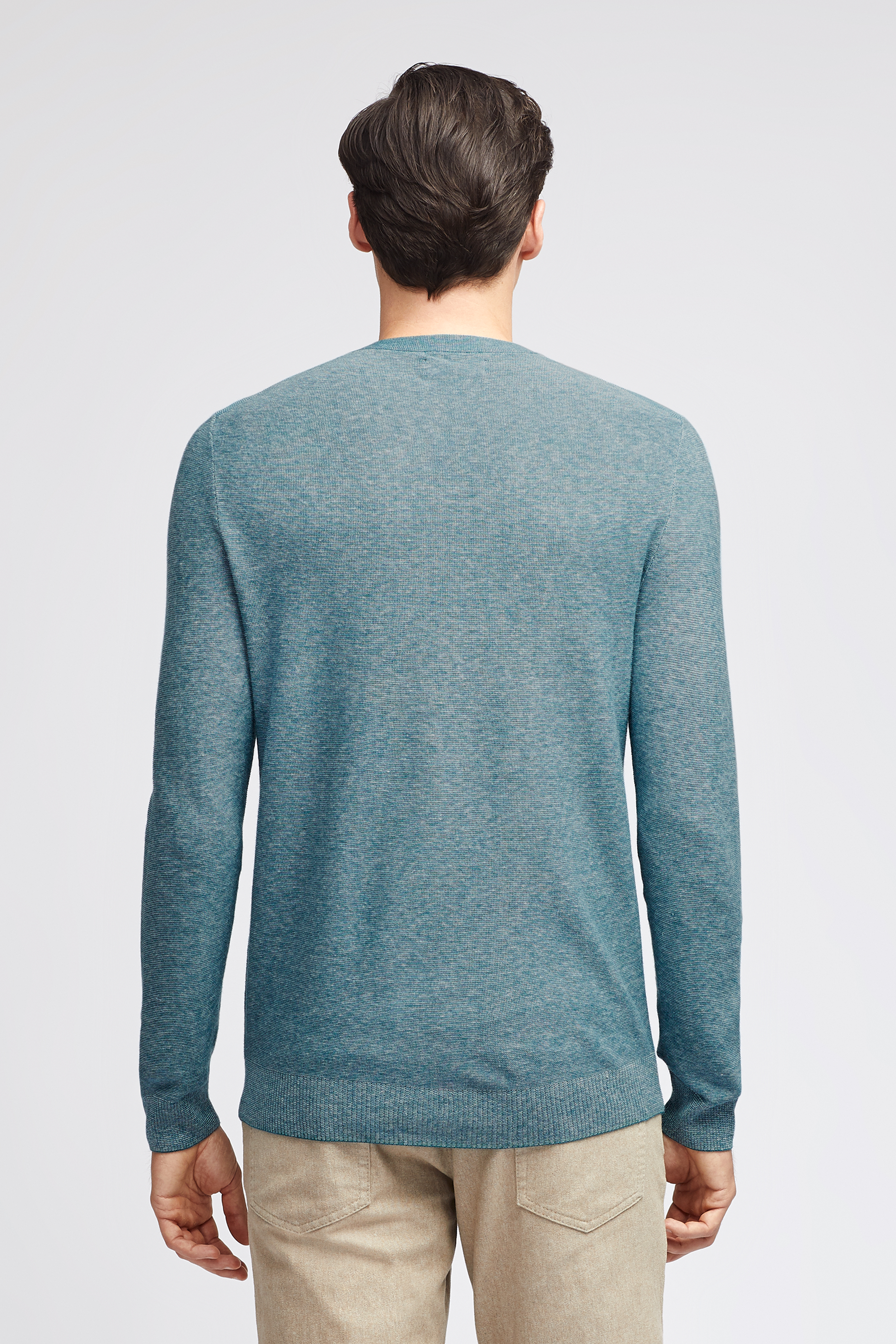 Cotton Linen Crew Neck