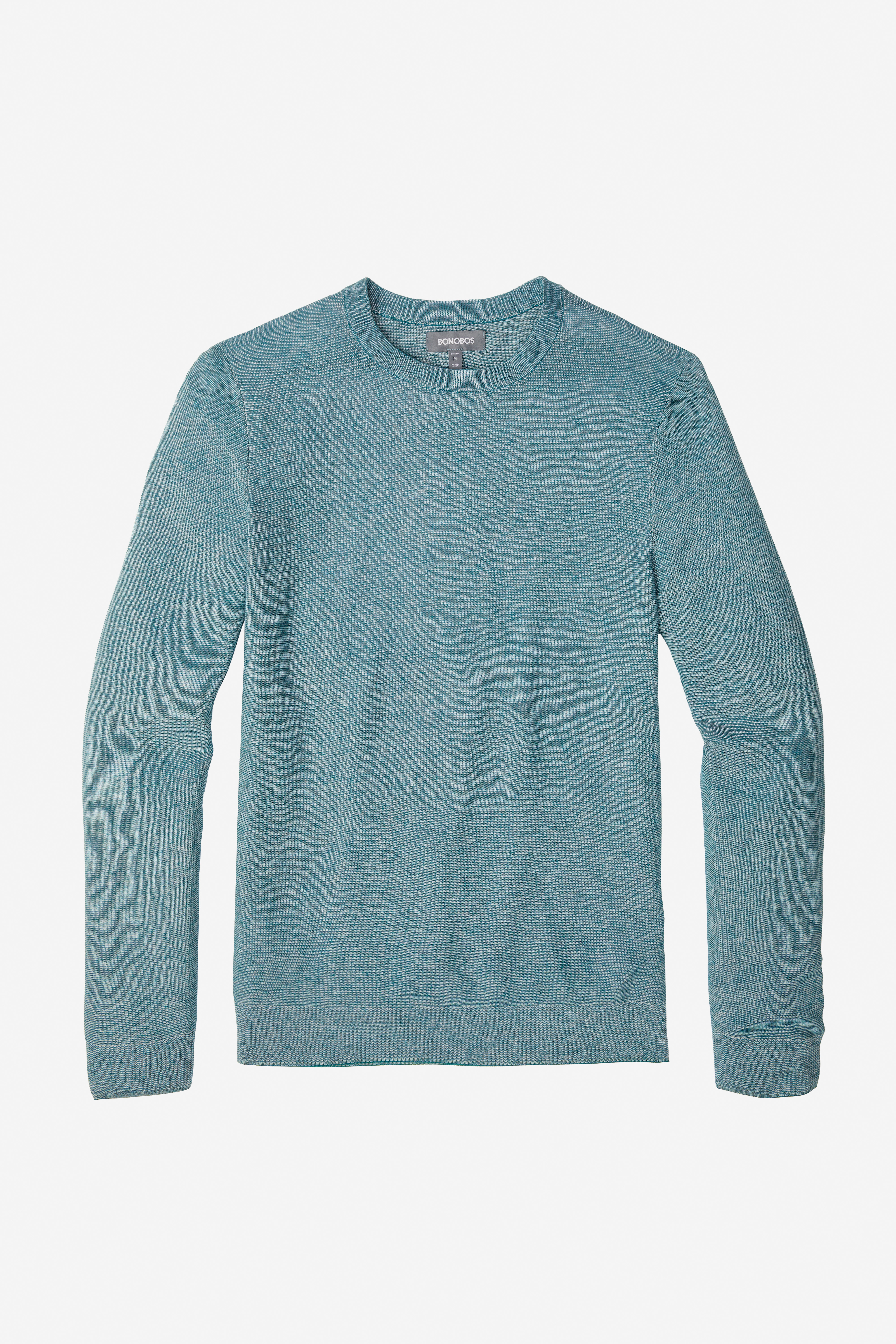 Cotton Linen Crew Neck