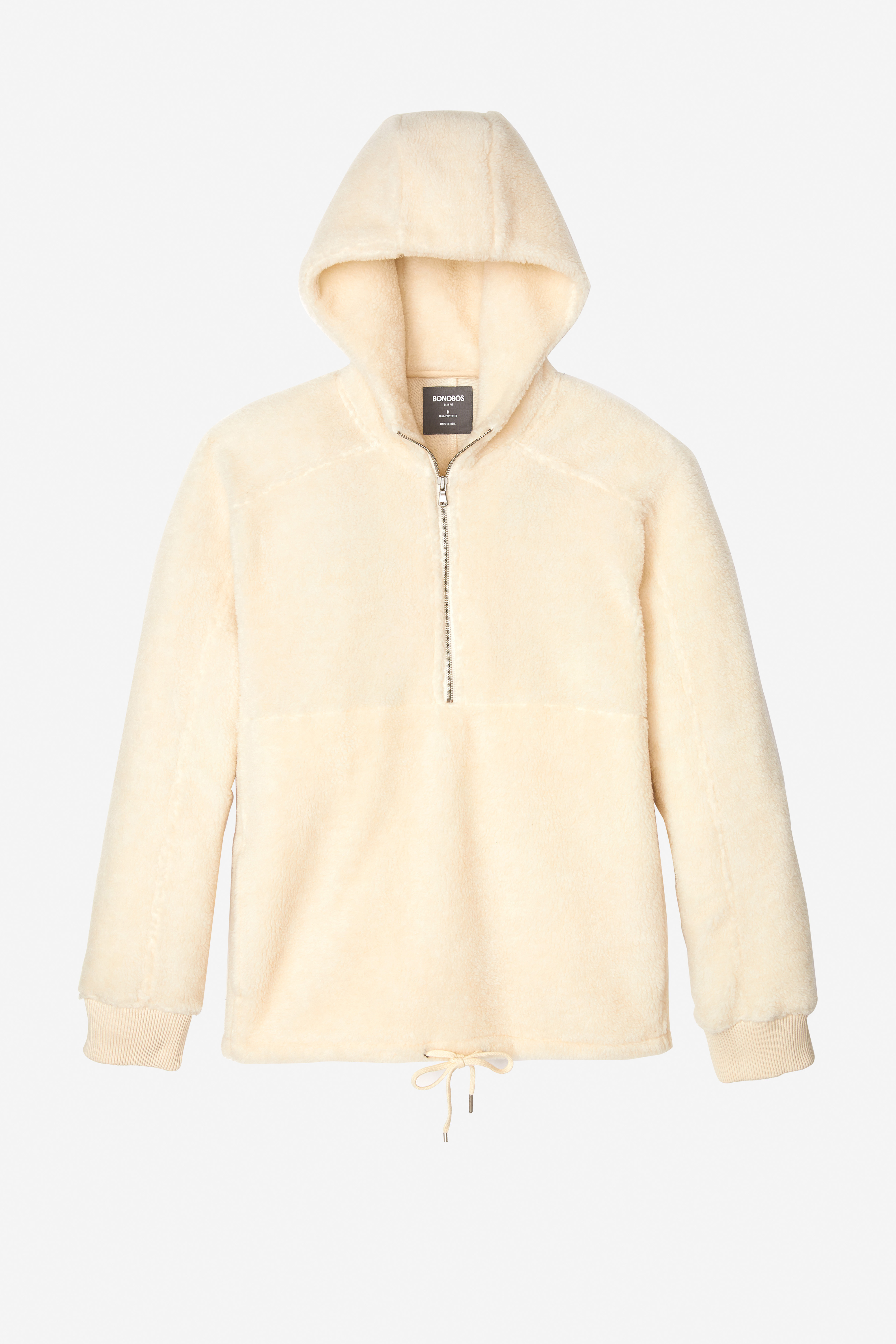 Men's Sherpa Half-Zip Hoodie