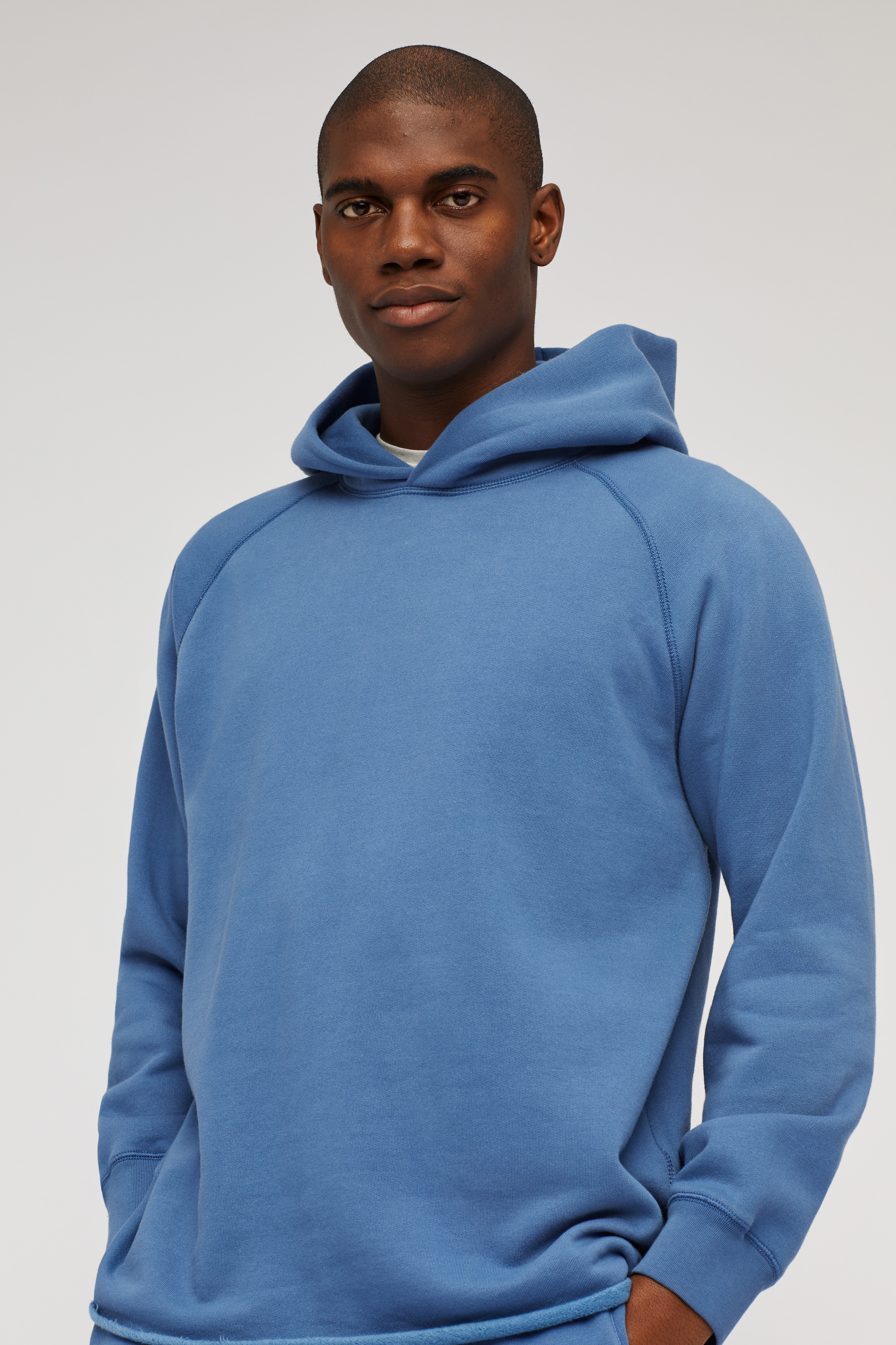 Brushed Fleece Popover Hoodie