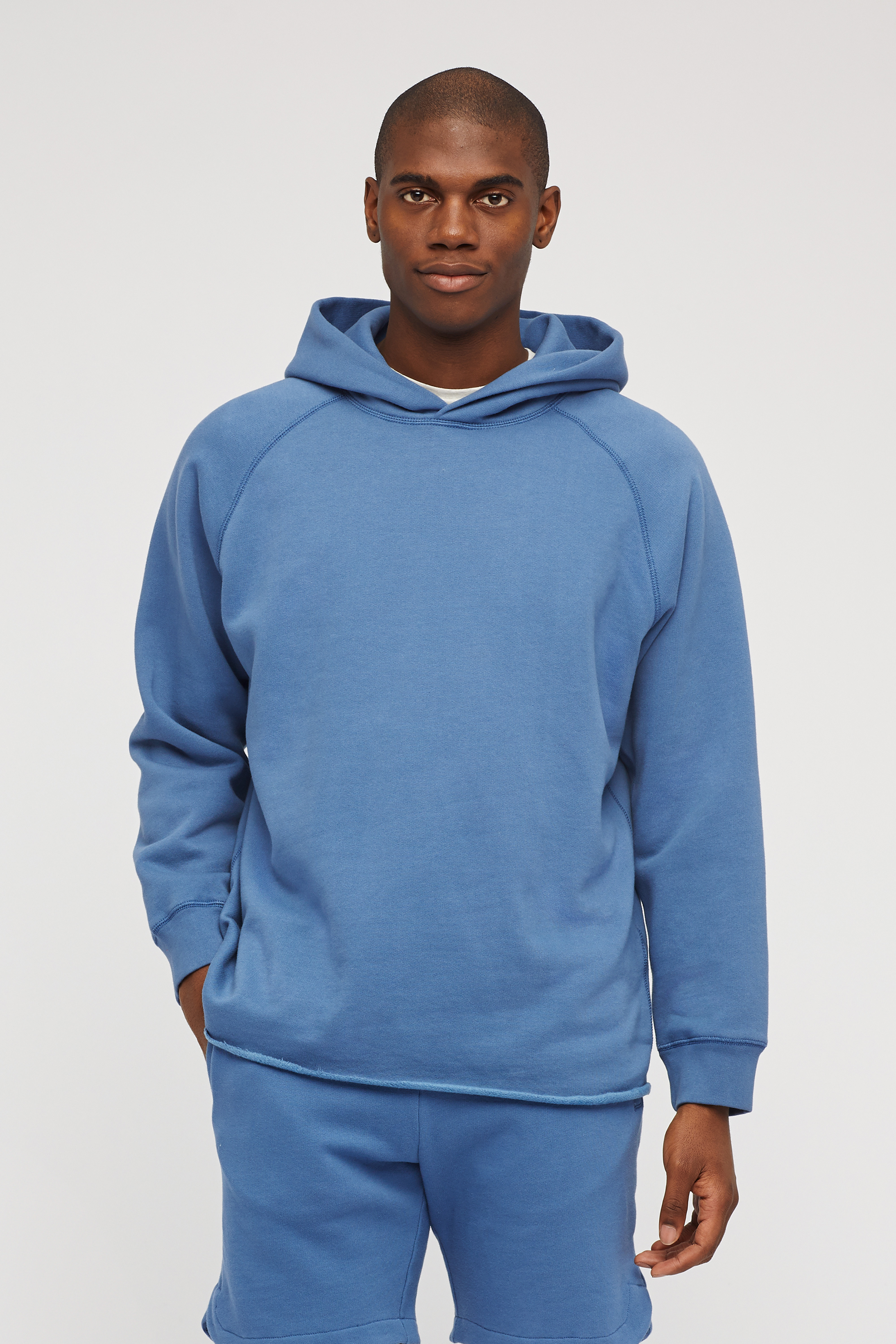 Brushed Fleece Popover Hoodie