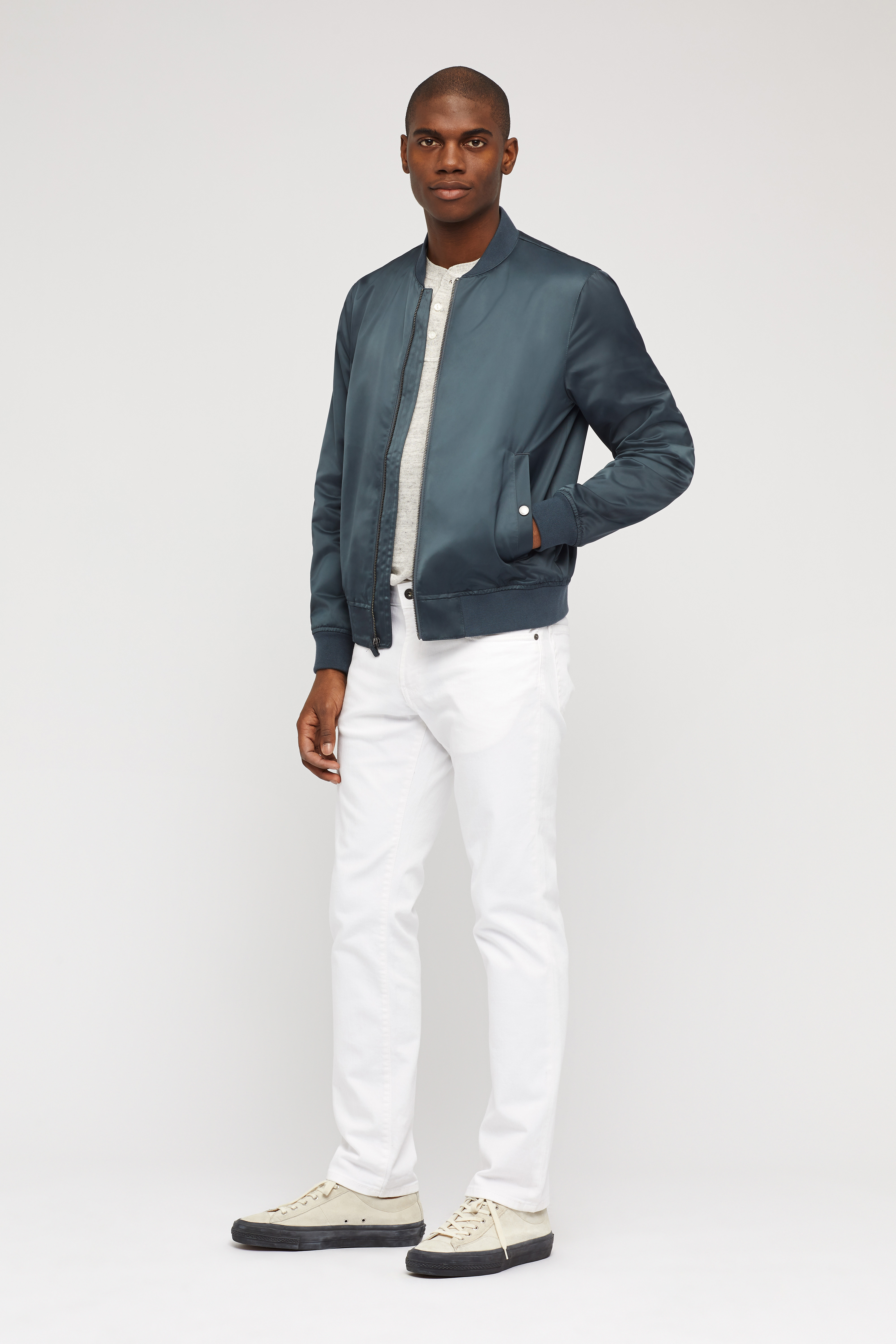 Bonobos leather bomber jacket best sale