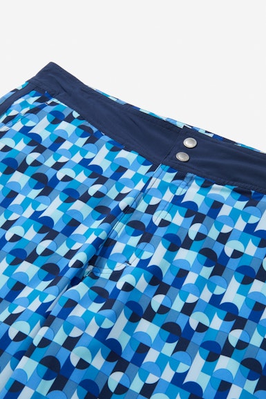 Color Block Swim Trunks
