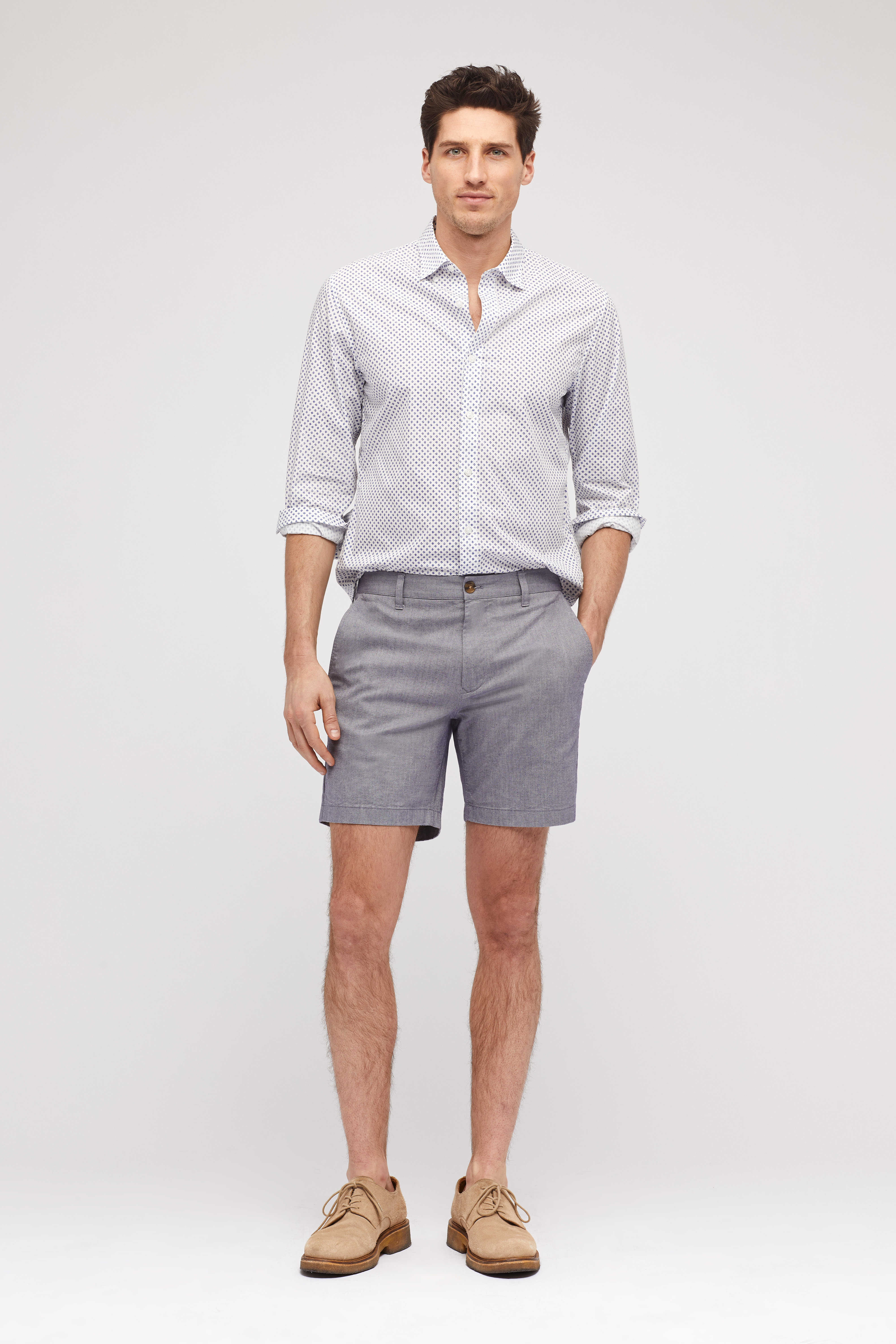 Oxford Stretch Chino Shorts