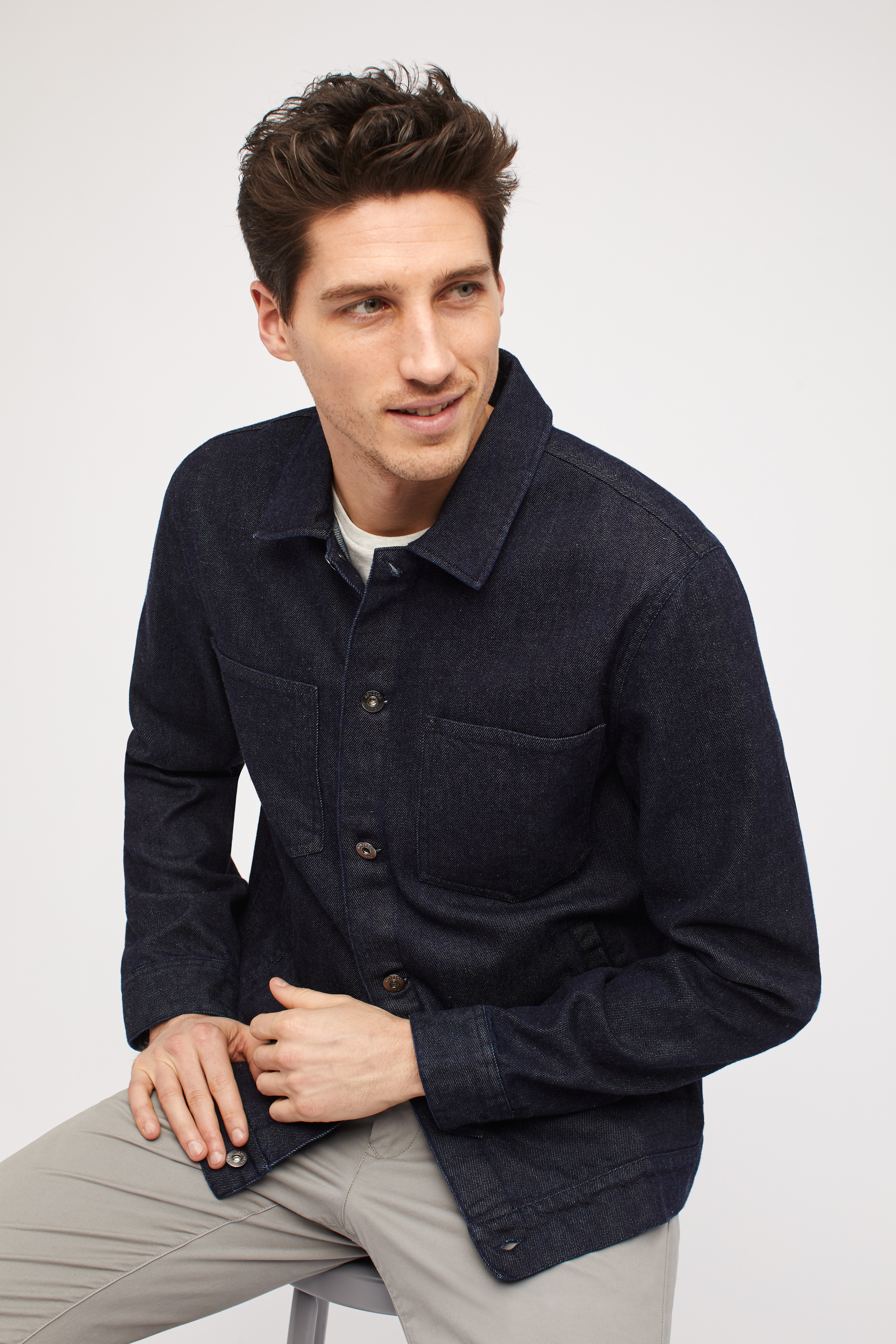 The Denim Cargo Jacket