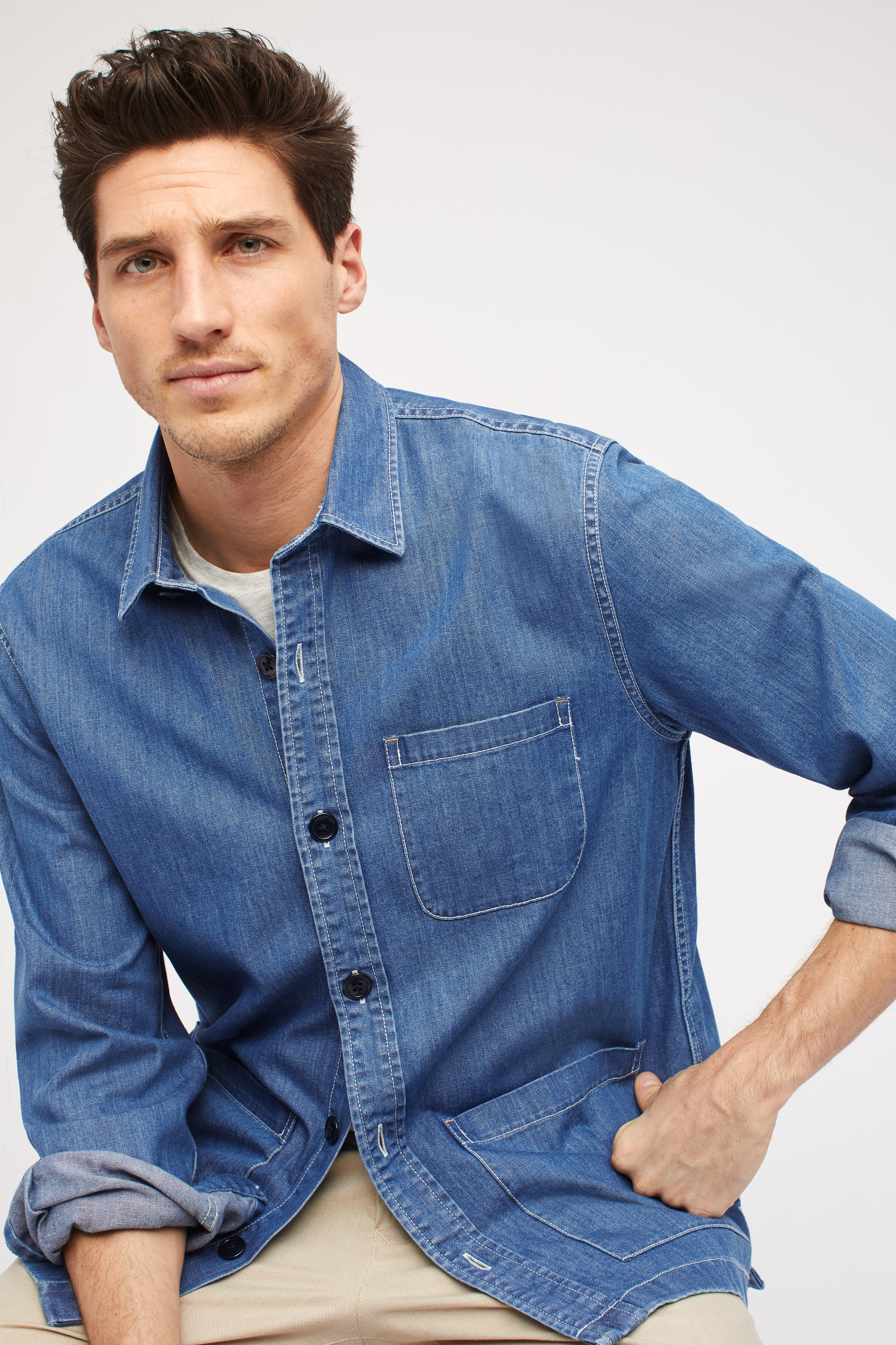 The Denim Chore Jacket