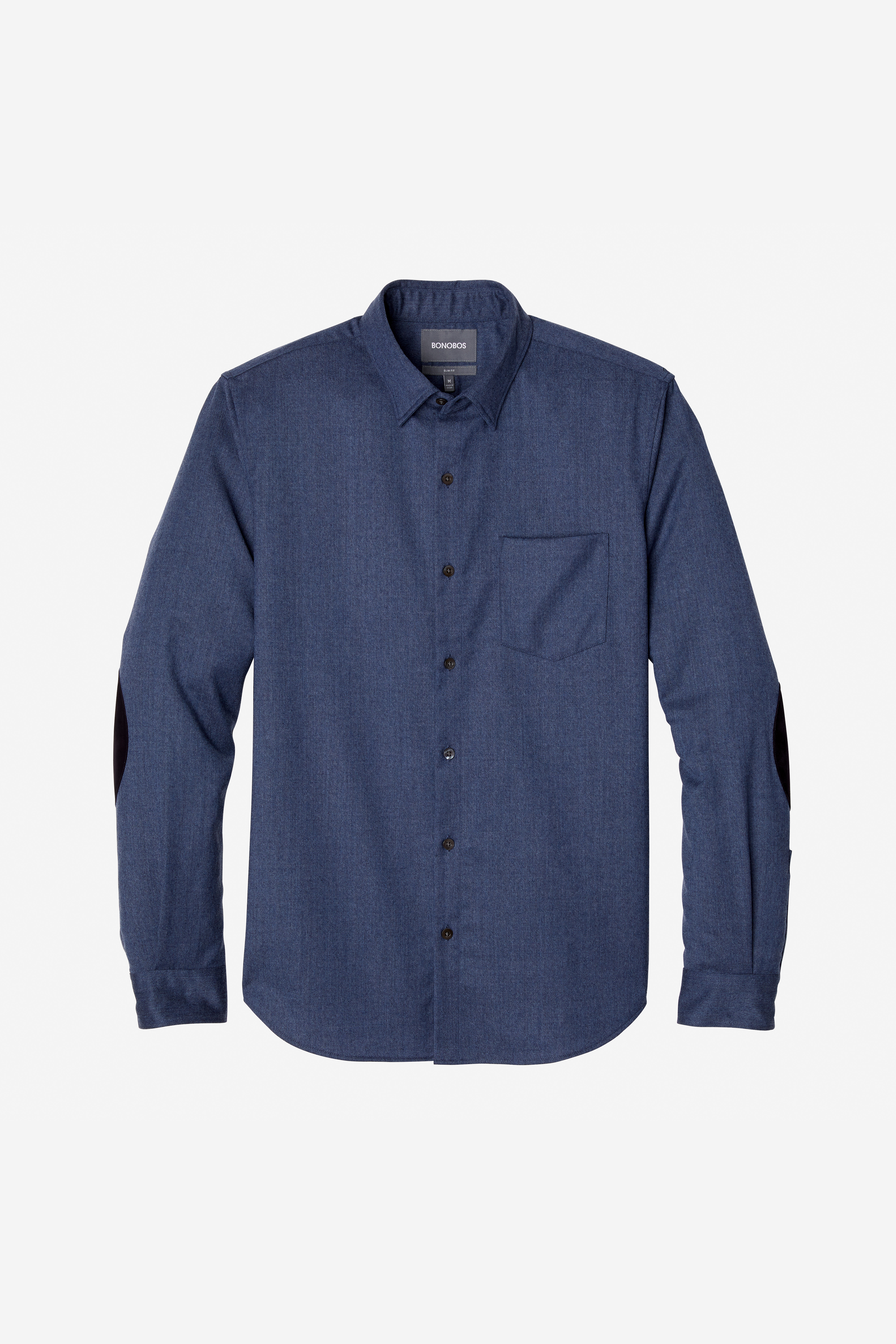 Men's Wool Button Down Shirt