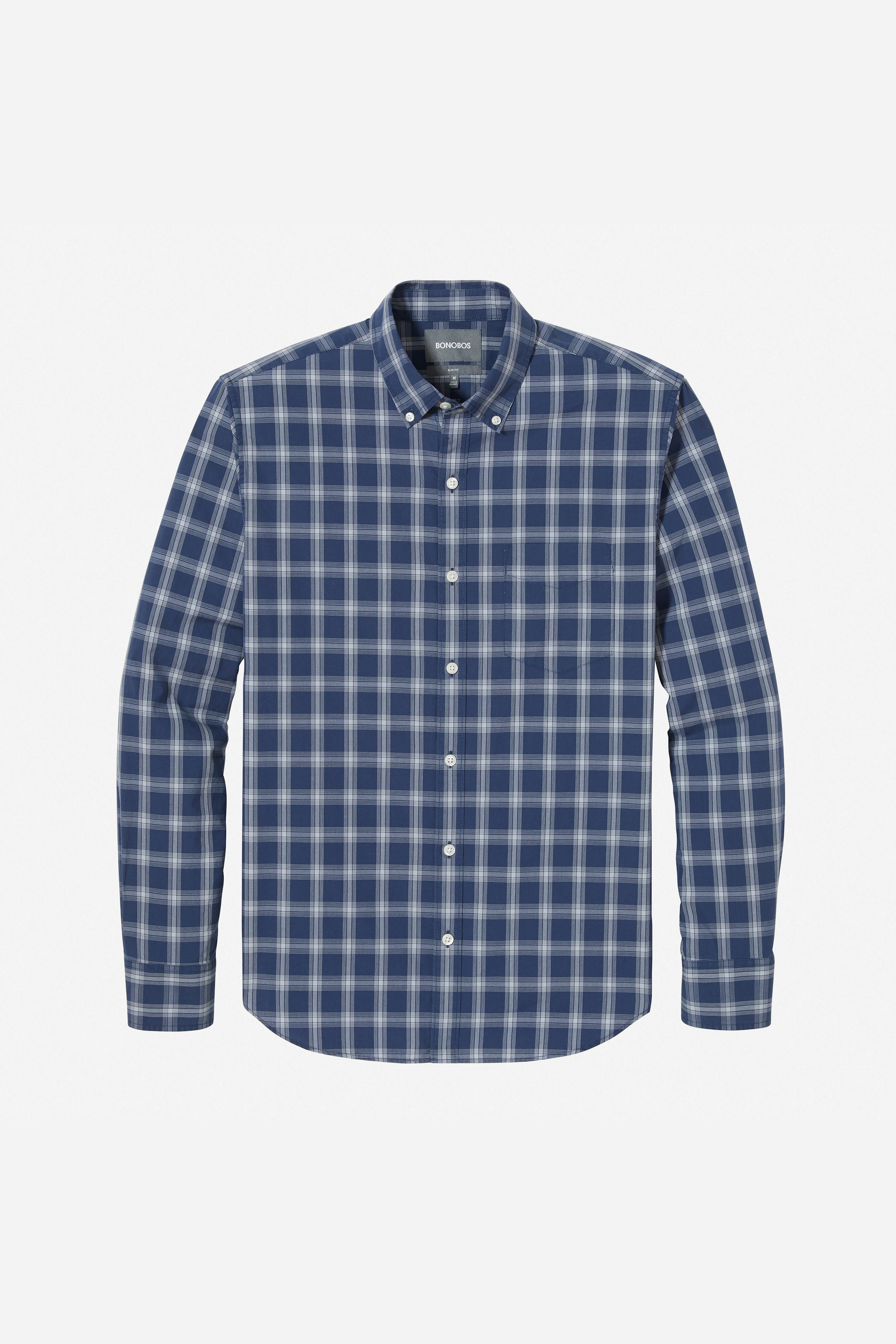 Washed Button-Down Shirt Extended Sizes