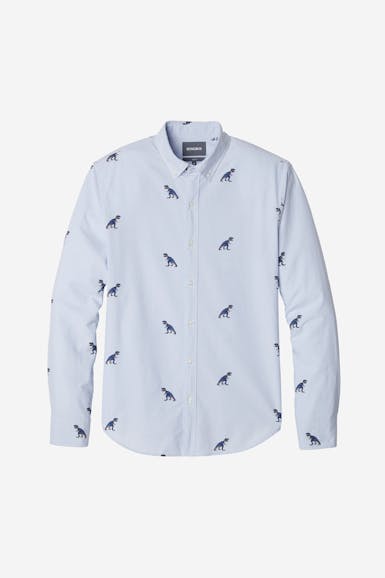 Washed Button-Down Shirt Extended Sizes