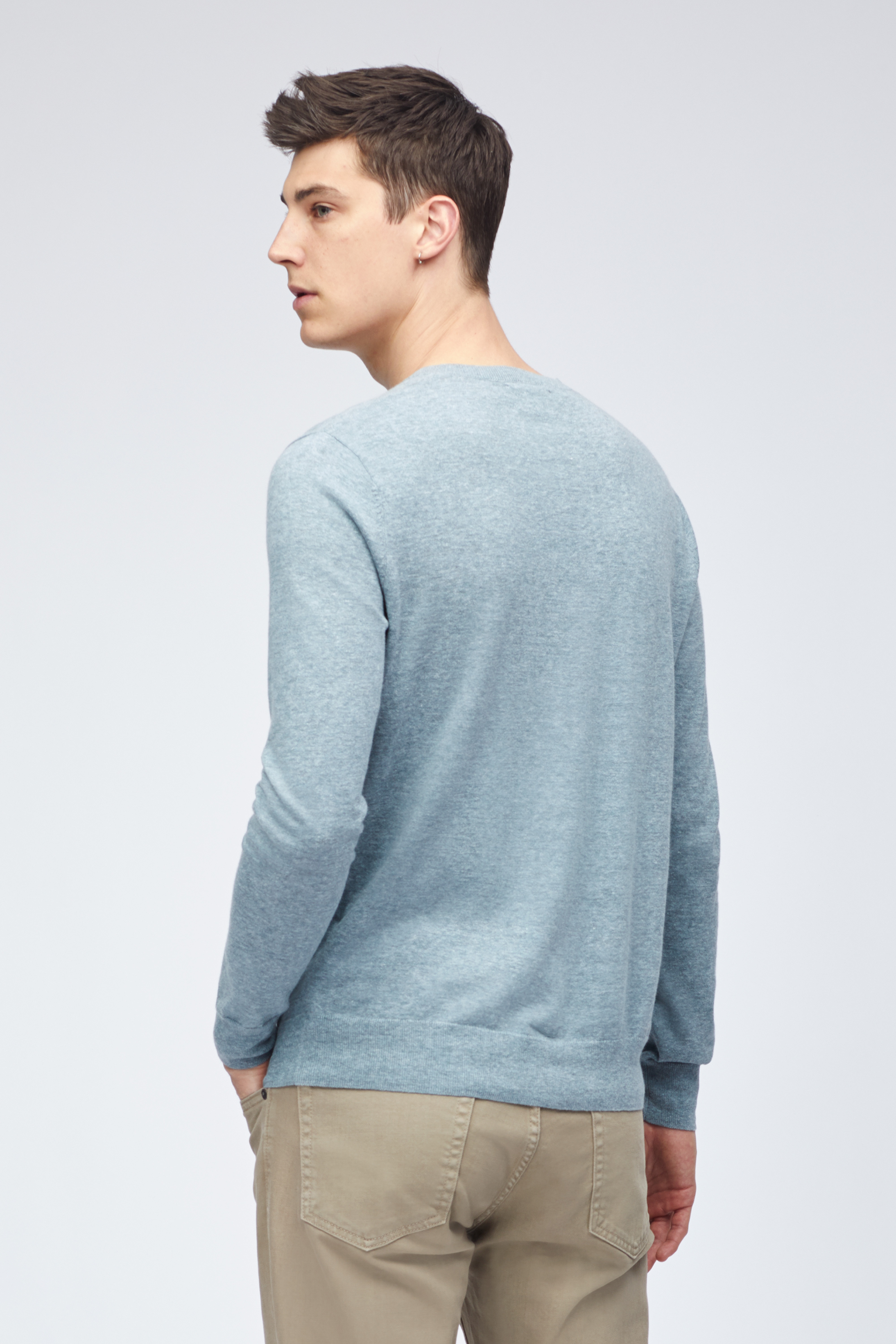 Cotton Linen Henley