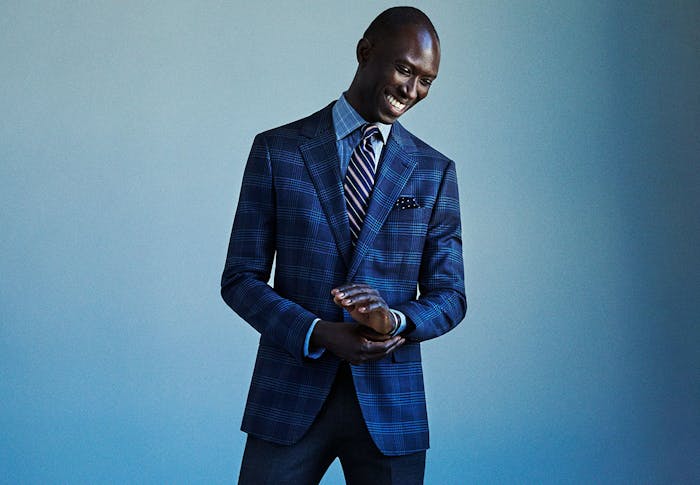 Editorial photo for Pattern Mixing: Tailored Edition category