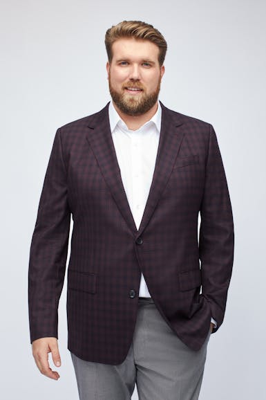 Jetsetter Stretch Wool Blazer Extended Sizes