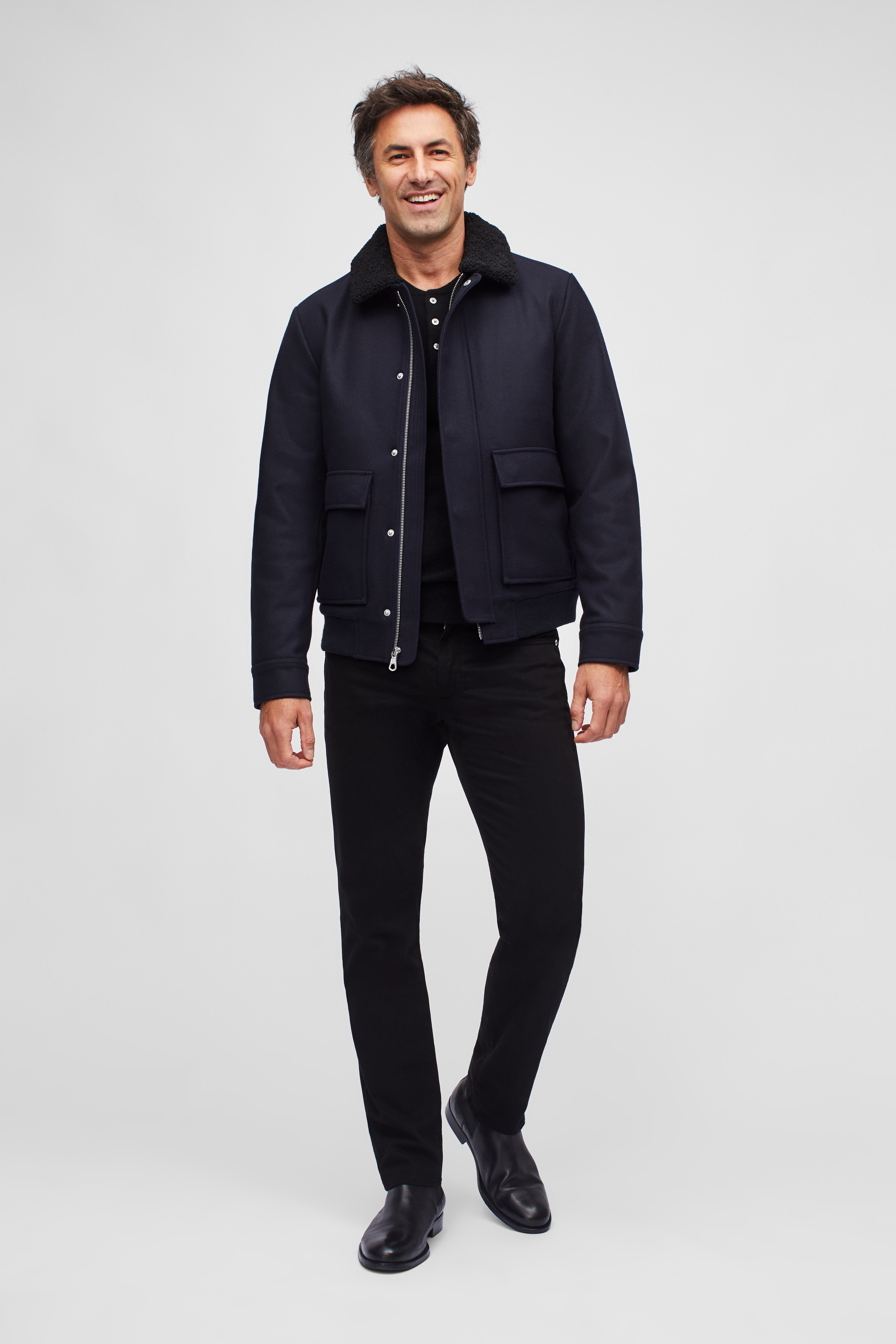 The Wool Cashmere Bomber