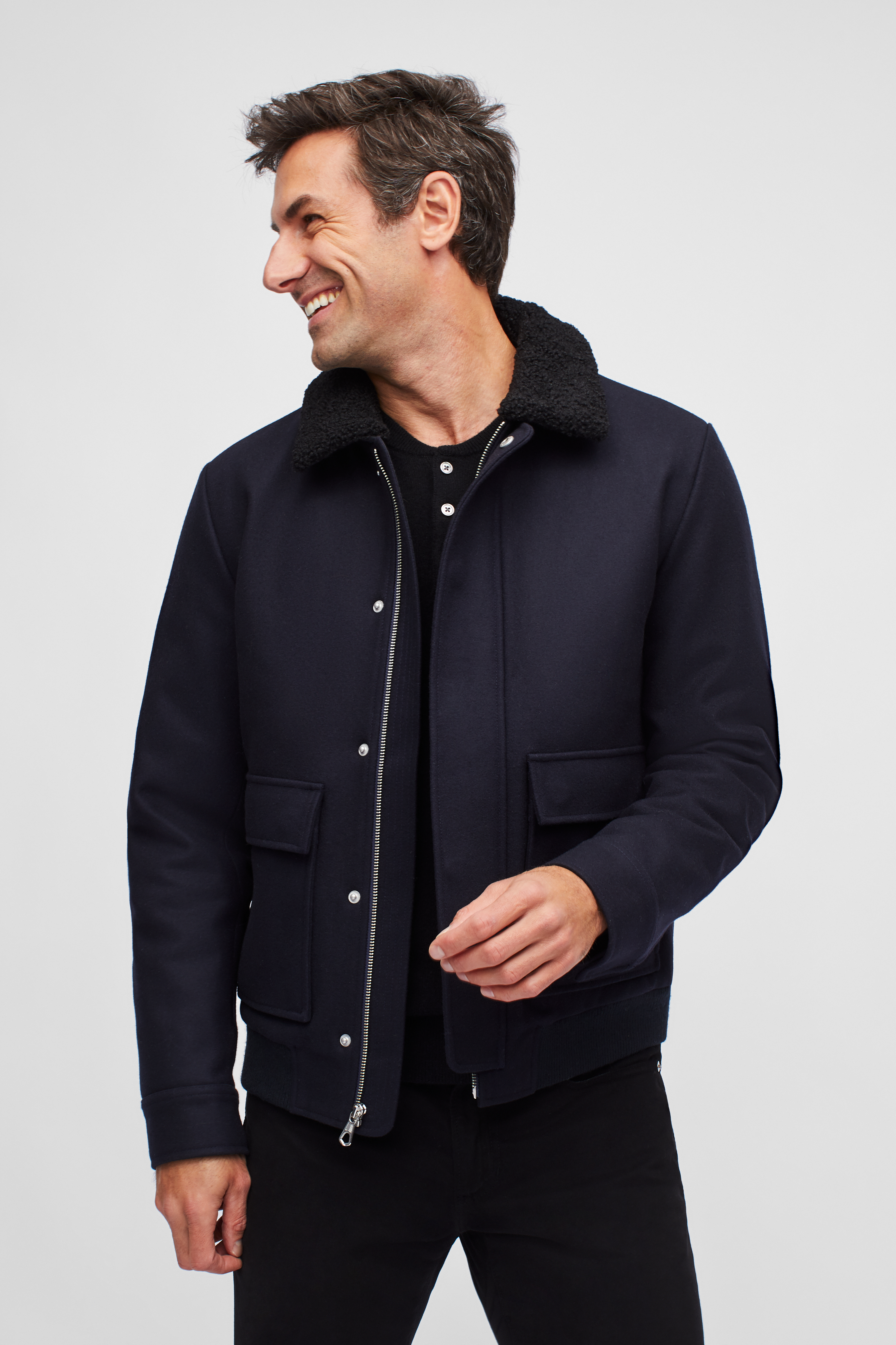 The Wool Cashmere Bomber