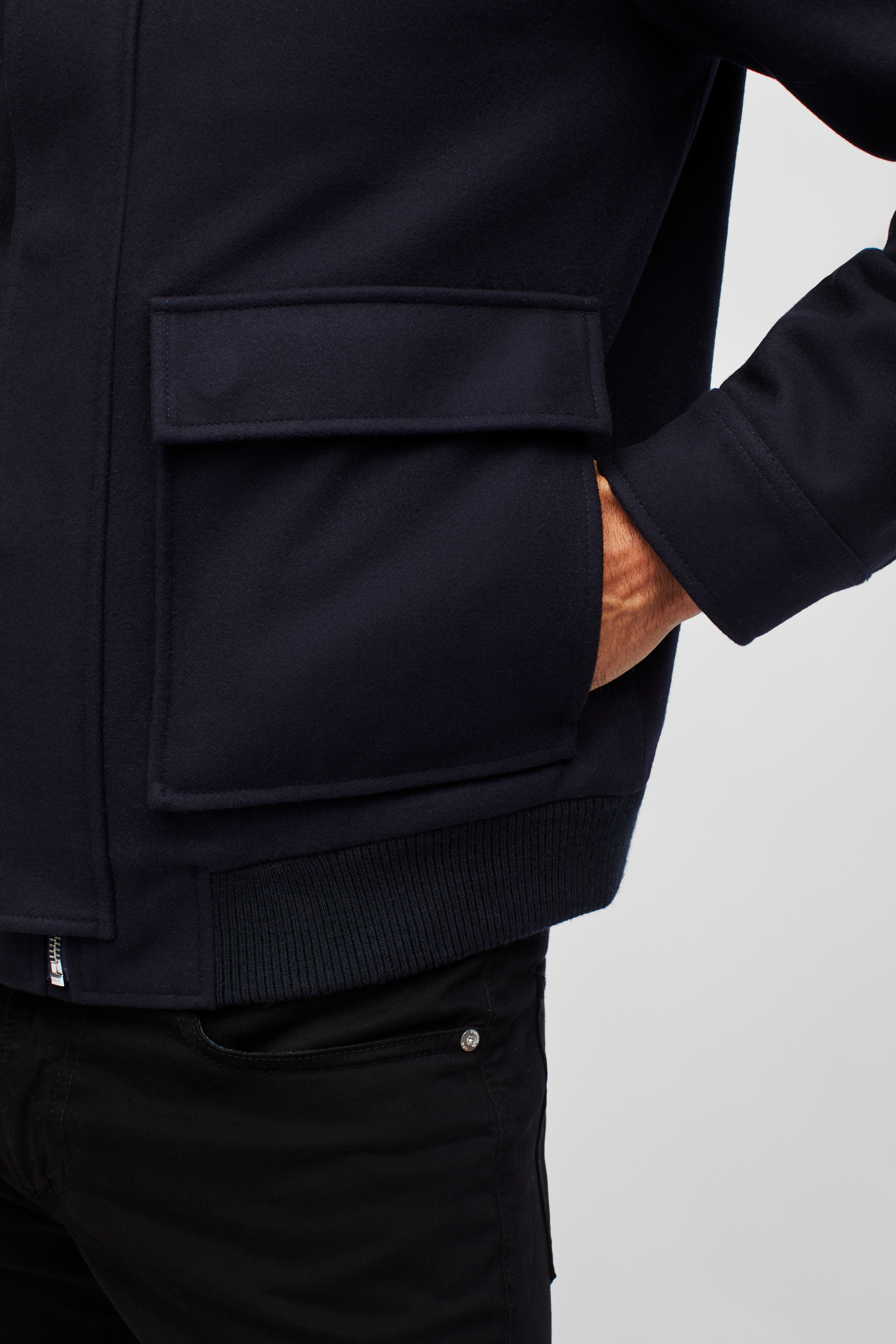 The Wool Cashmere Bomber