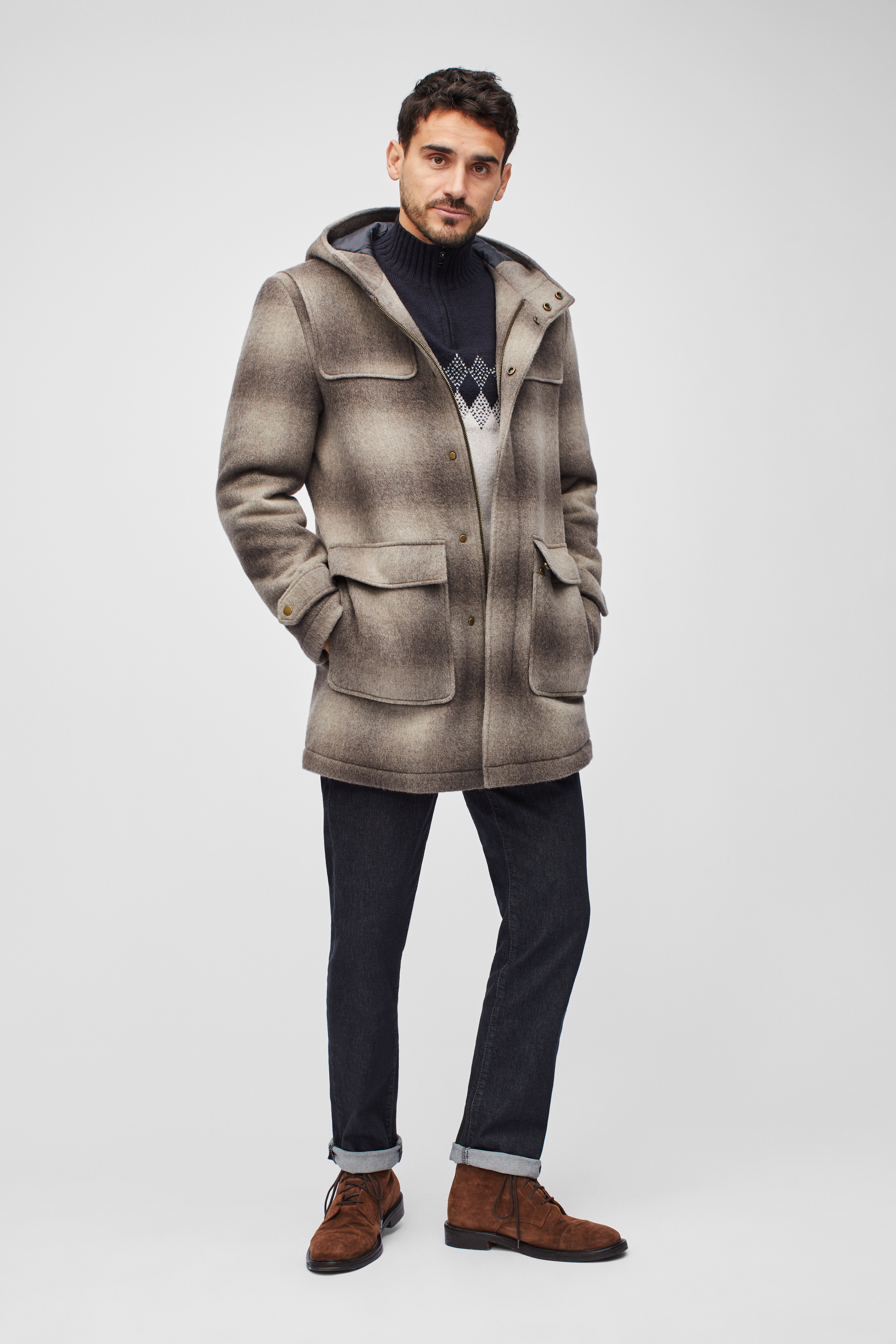 The Wool Alpaca Duffle Coat