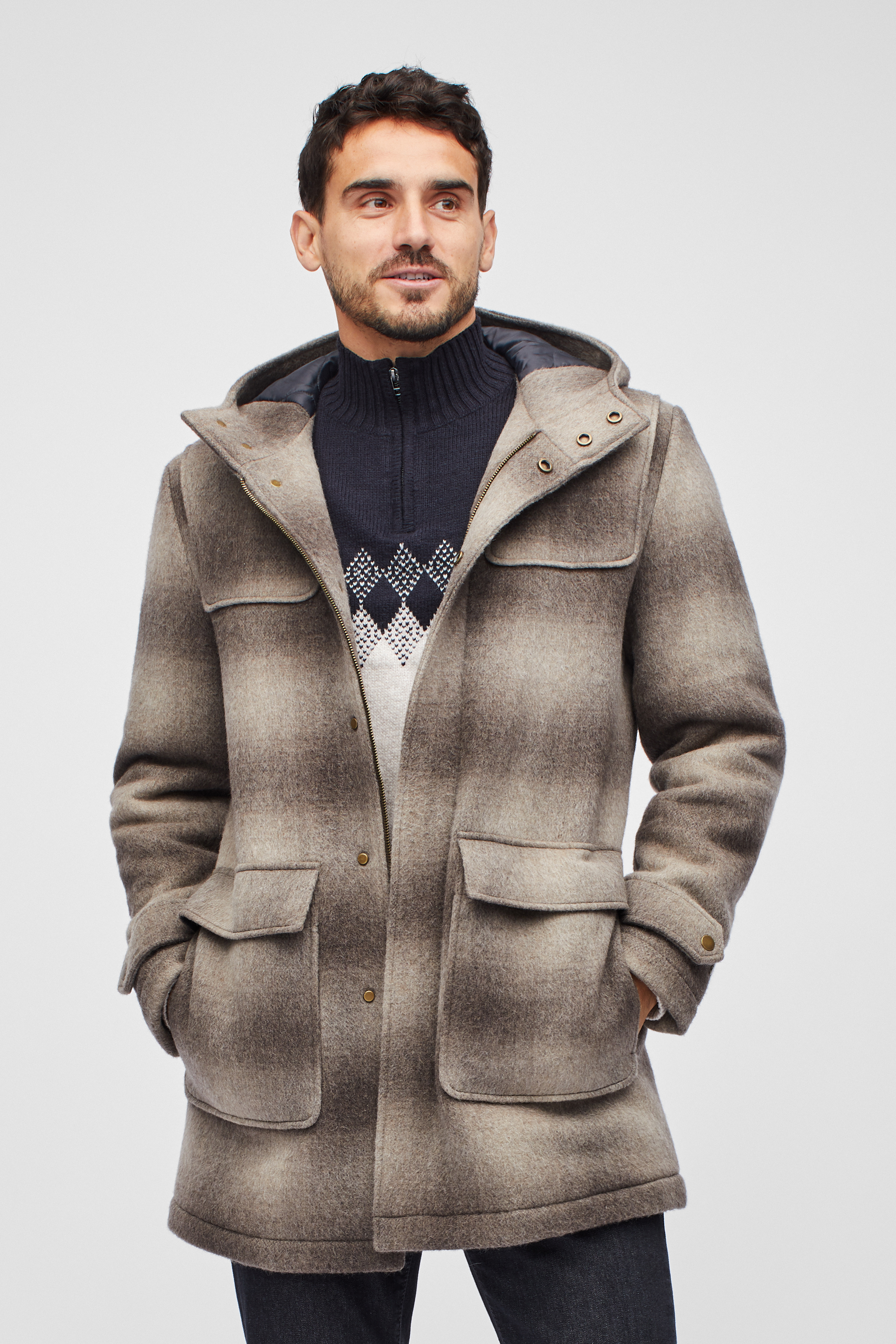 The Wool Alpaca Duffle Coat