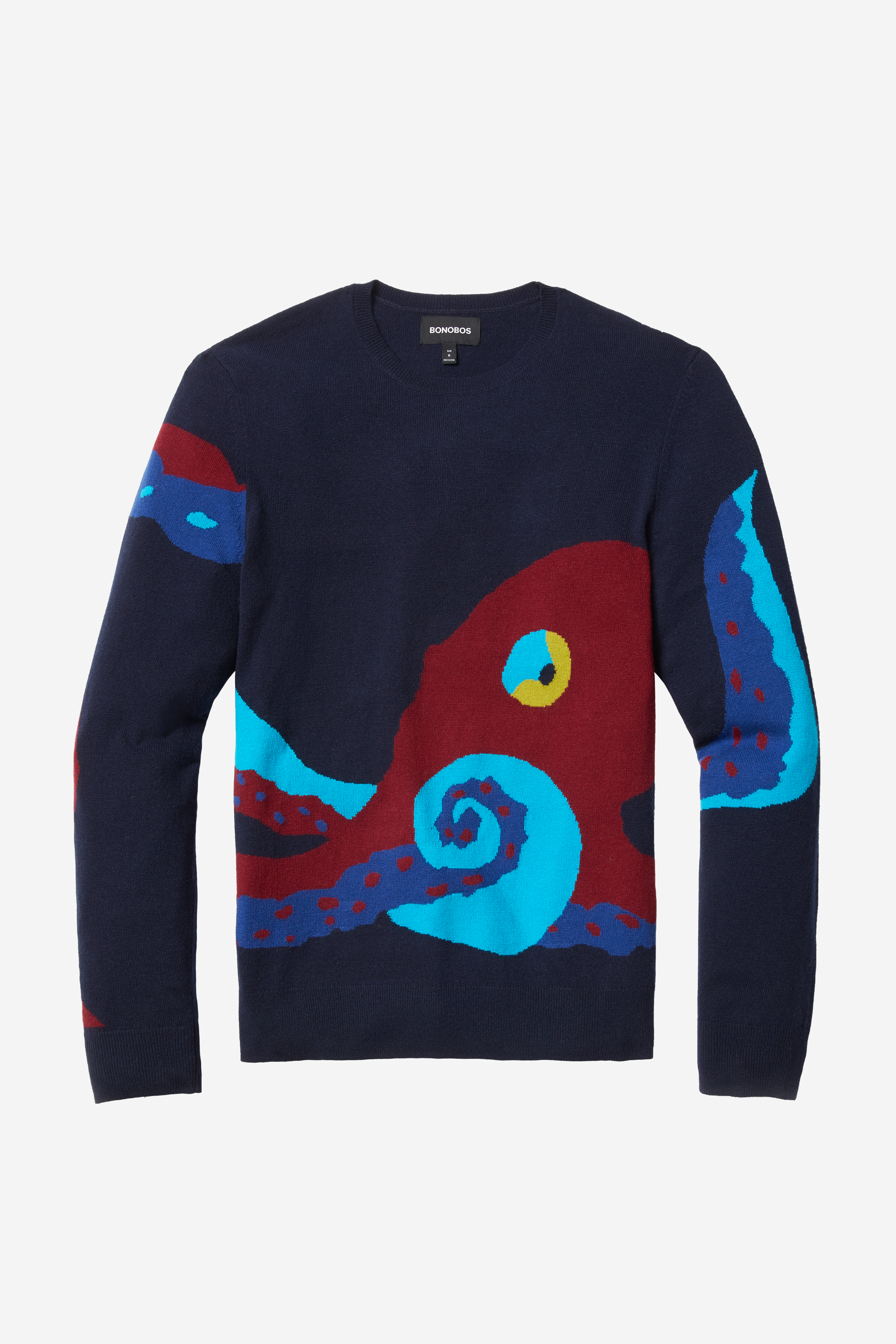 Octopus Crew Neck Sweater