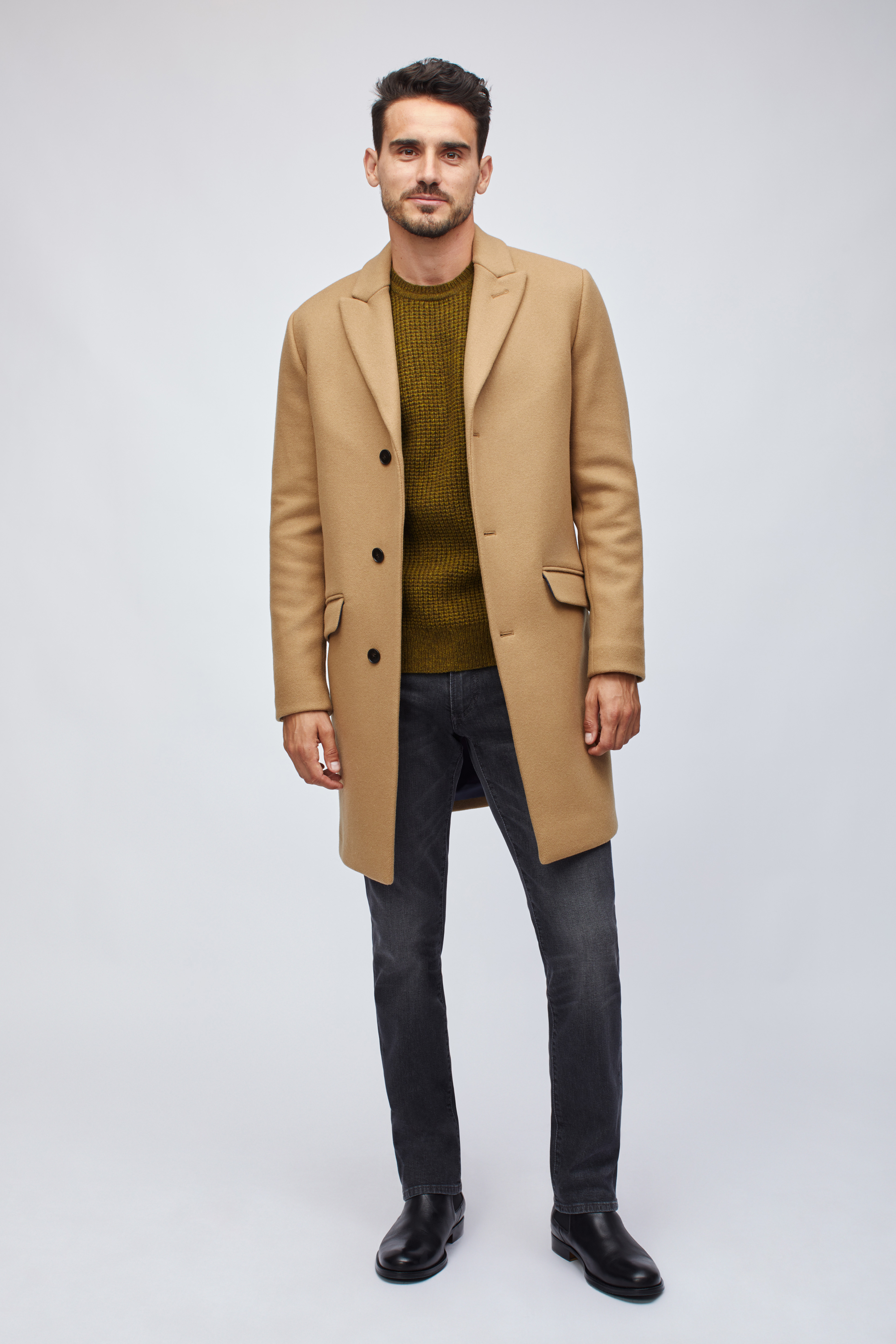 The Stretch Italian Wool Topcoat