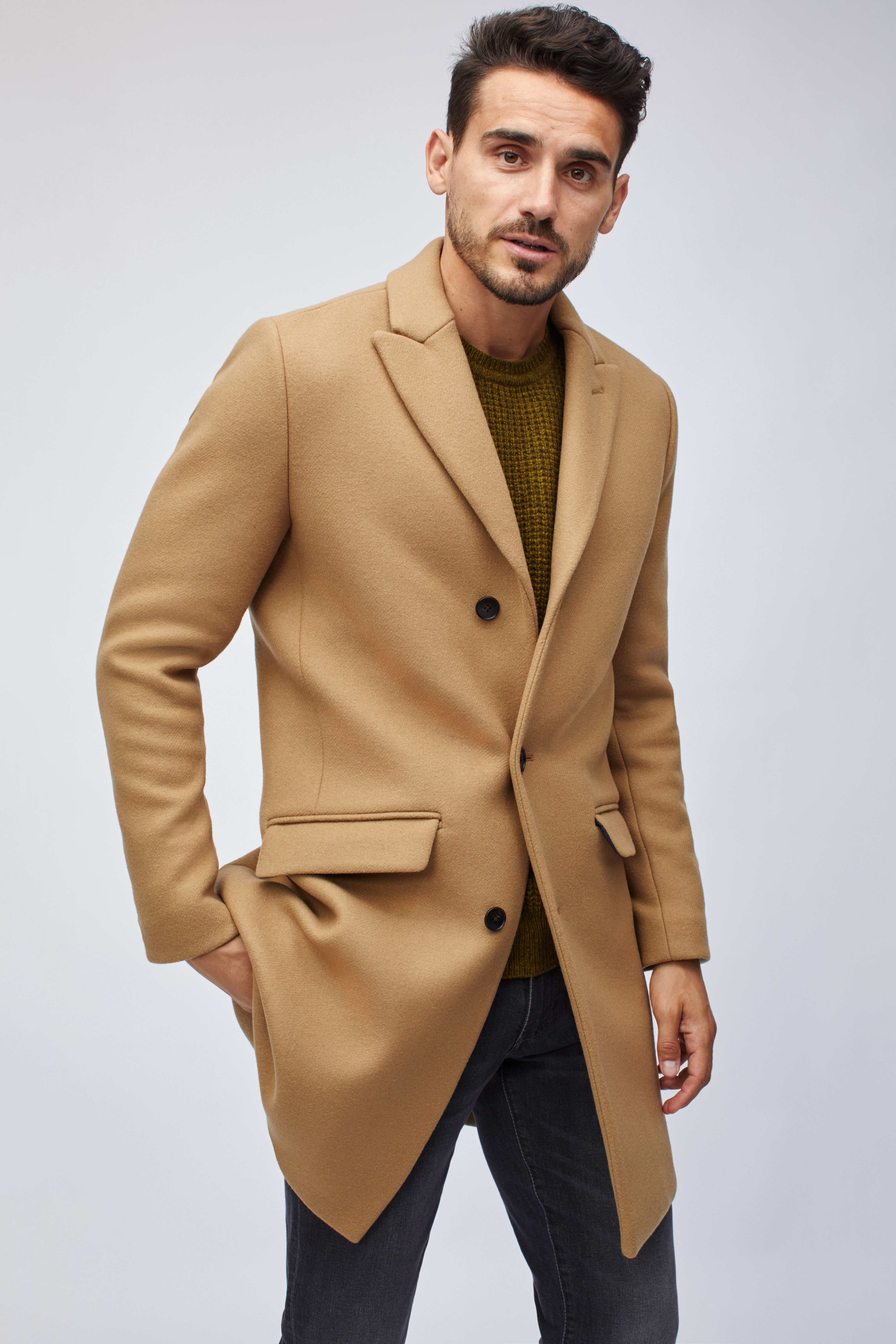 The Stretch Italian Wool Topcoat