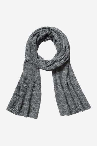 Wool Cashmere Waffle Knit Scarf