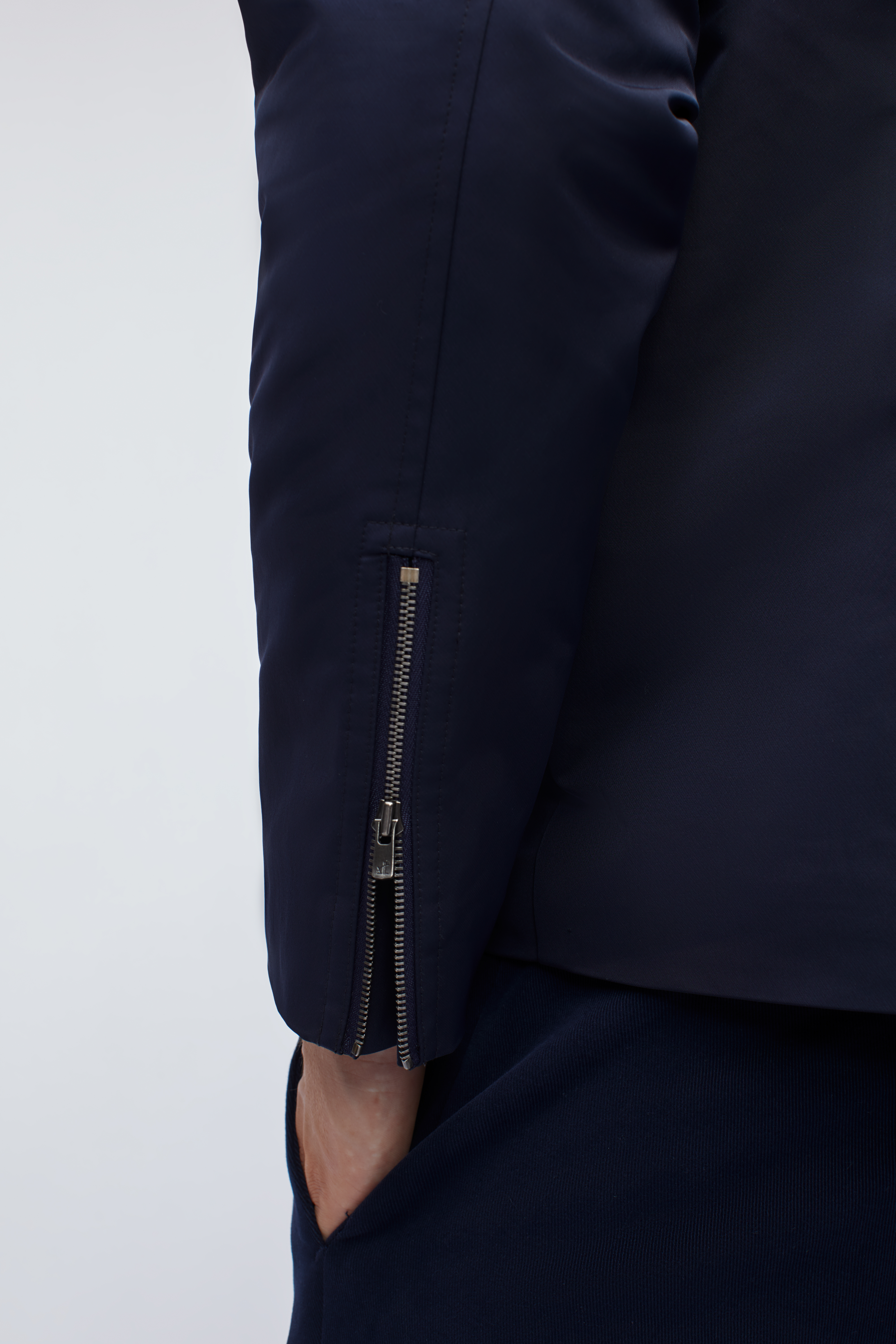 Nylon Full-Zip Jacket