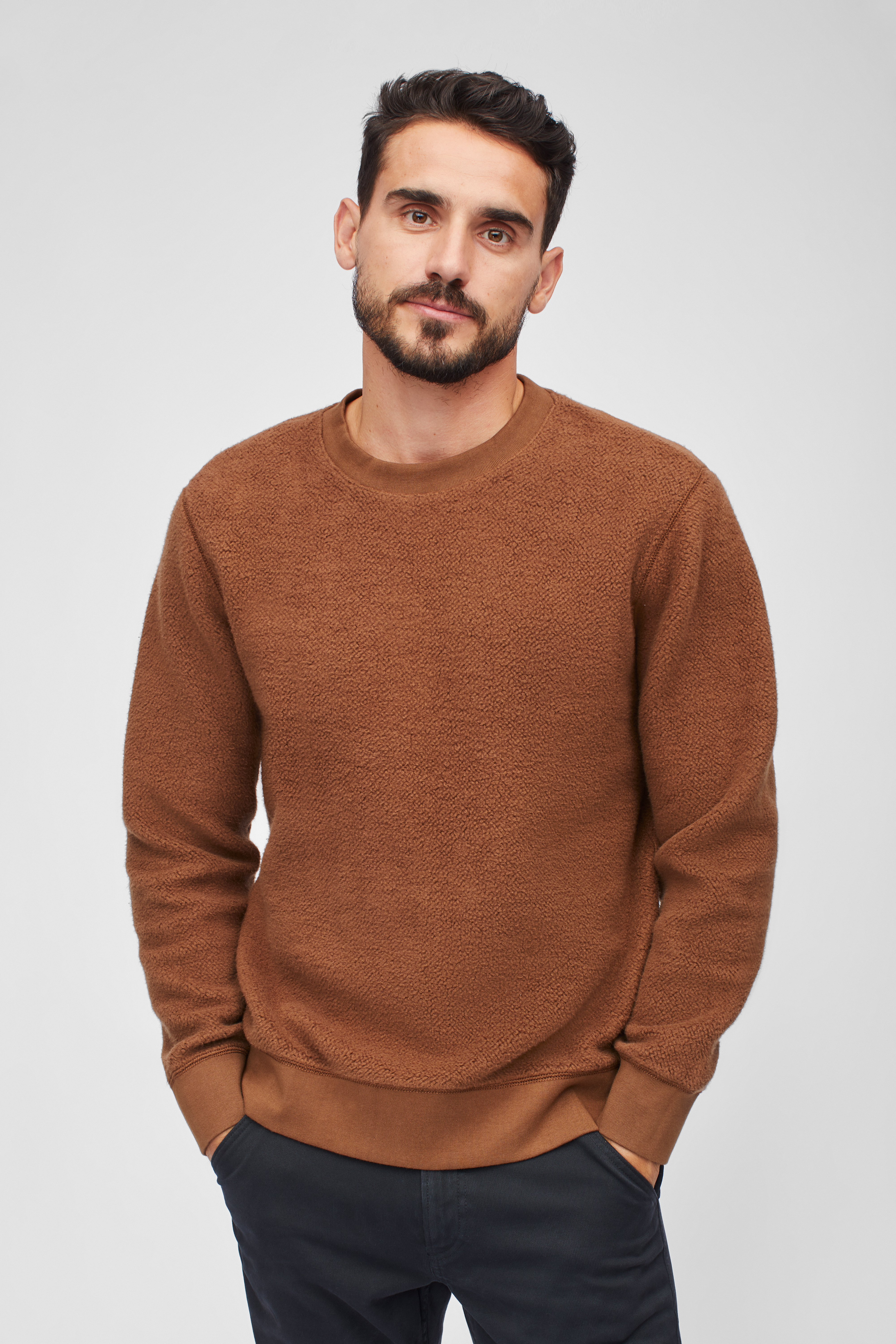 Fleece Crew Neck Sweatshirt