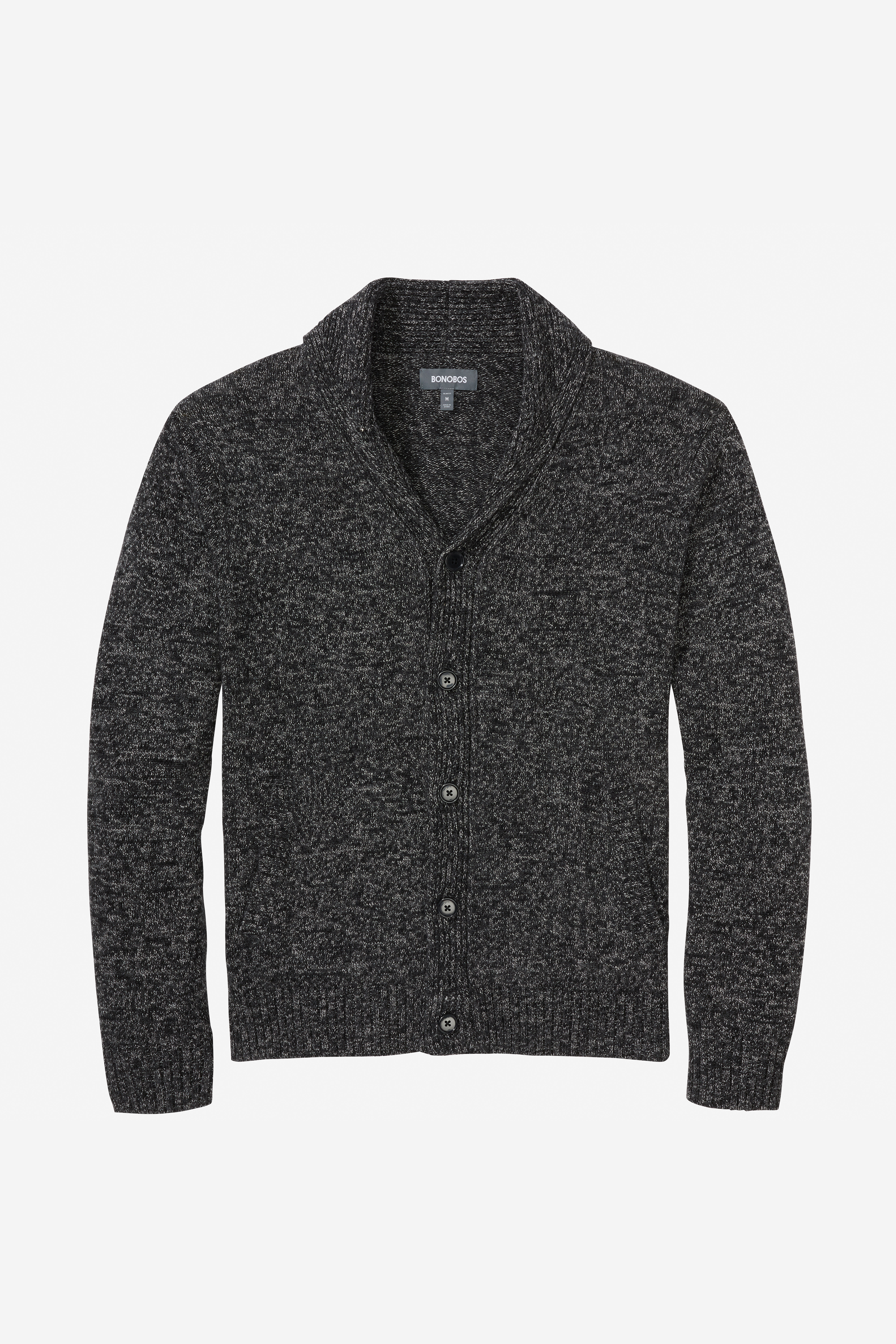 Cotton Cashmere Shawl Cardigan