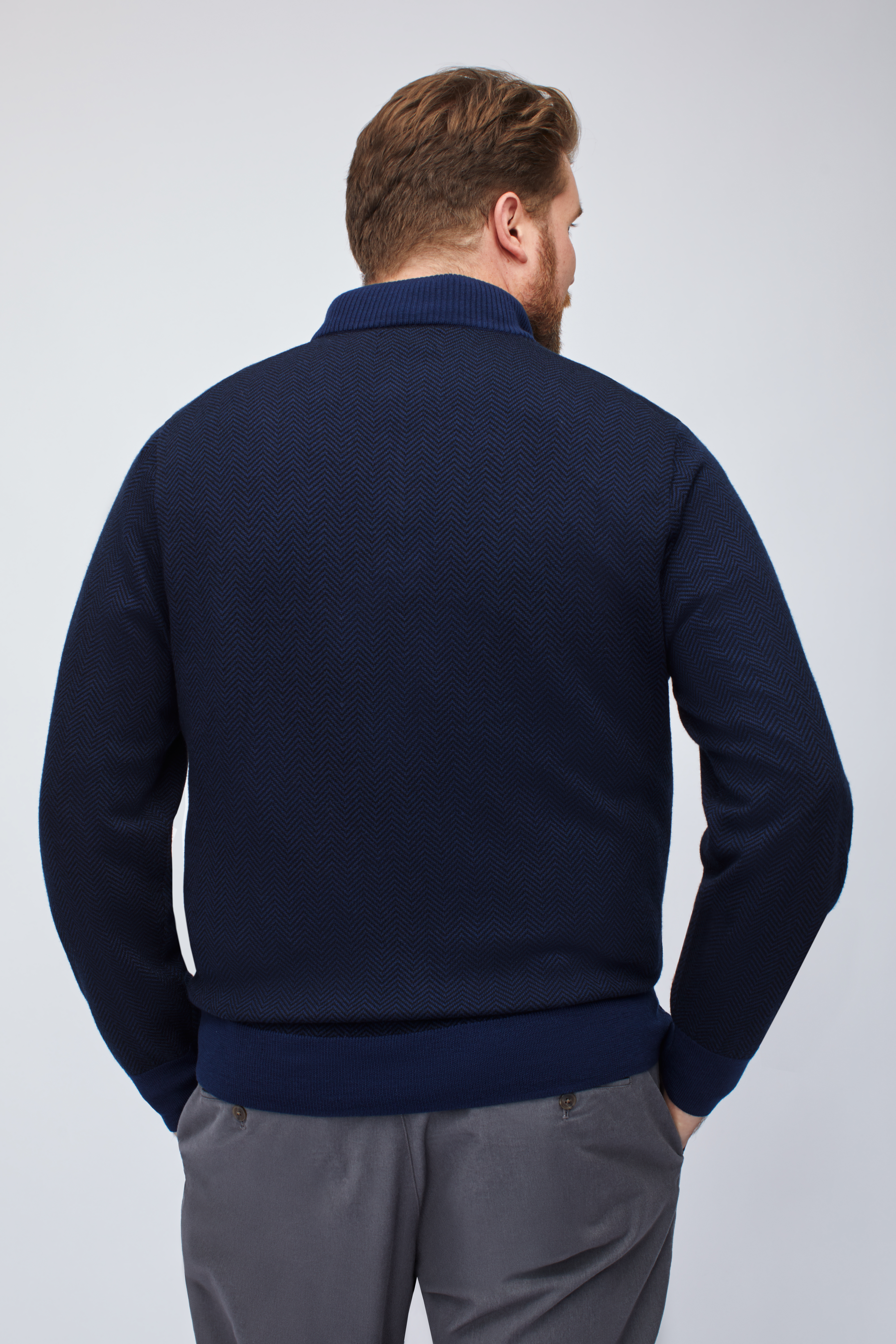 Merino Half-Zip Sweater Extended Sizes