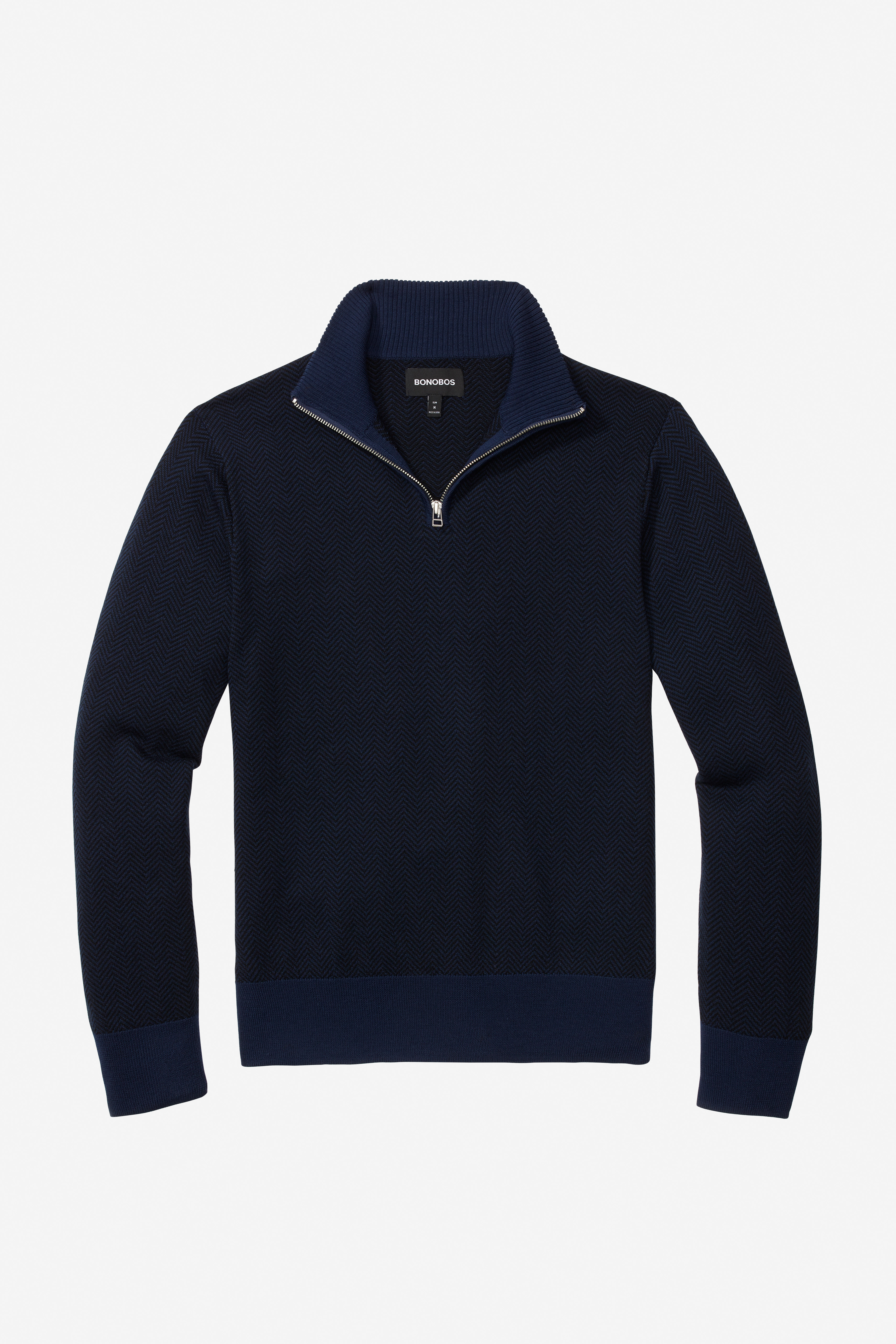 Merino Half-Zip Sweater Extended Sizes