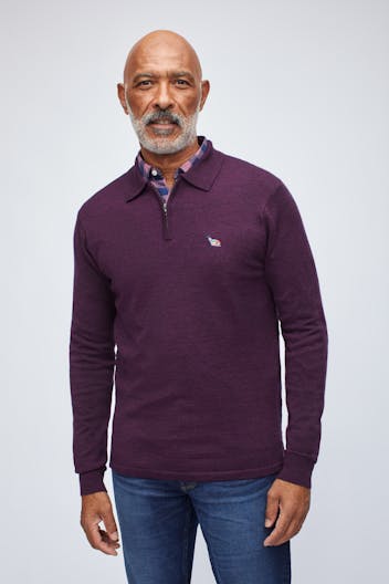 Washable Merino Sweater Polo