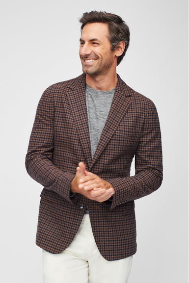 Unconstructed Italian Wool Blazer