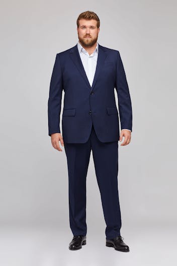 Jetsetter Stretch Wool Suit Extended Sizes