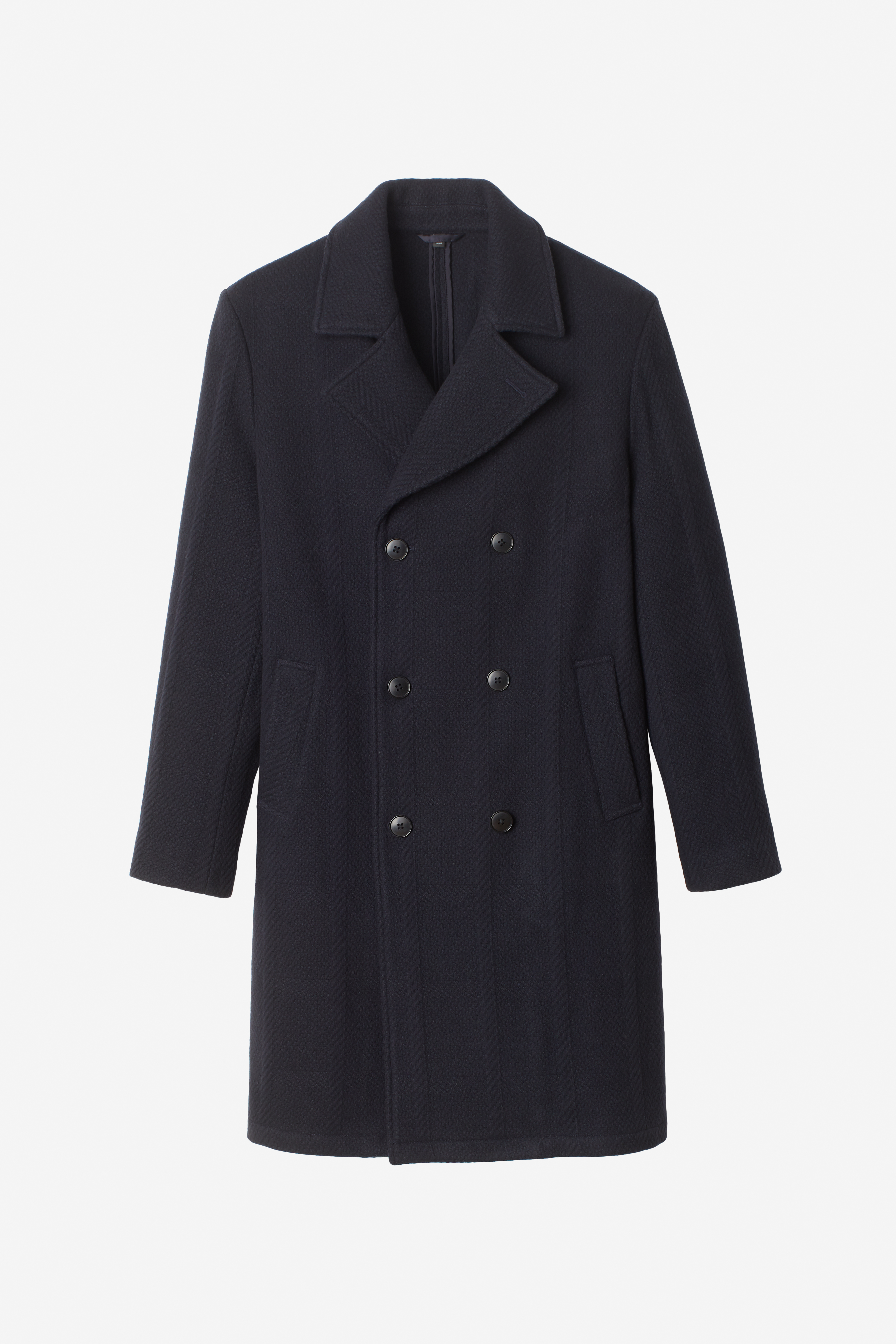 Italian Wool Double Breasted Topcoat