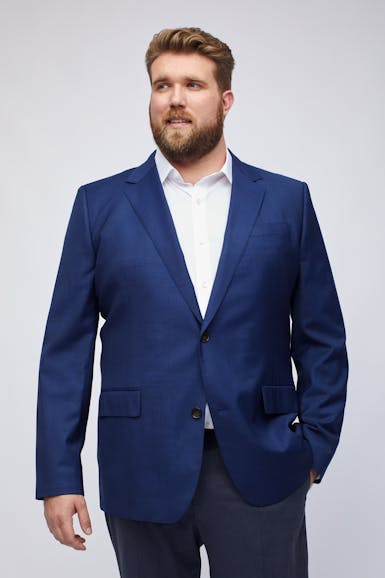 Italian Performance Wool Blazer Extended Sizes