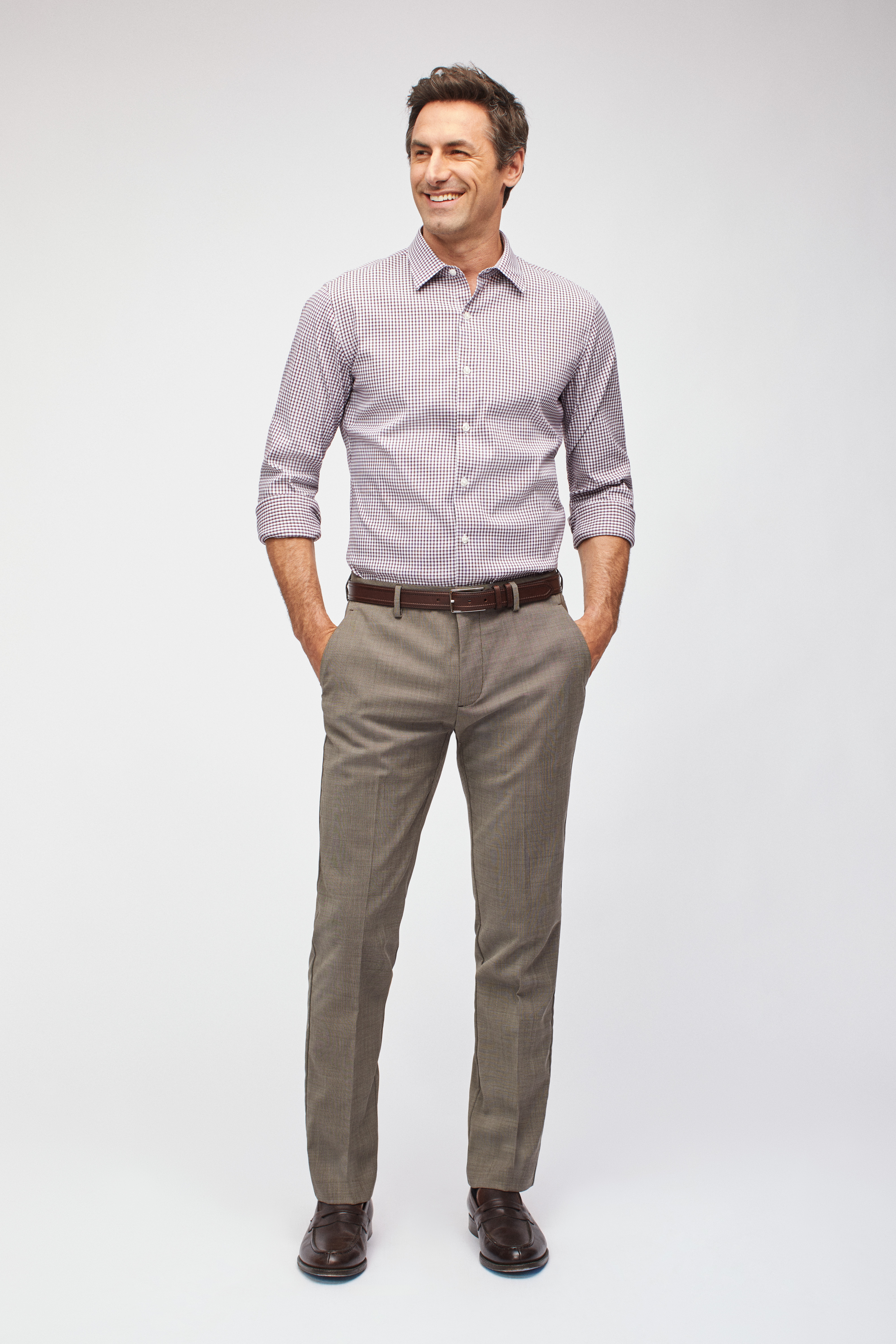 Charcoal Tech Wool Dress Pants | Bonobos