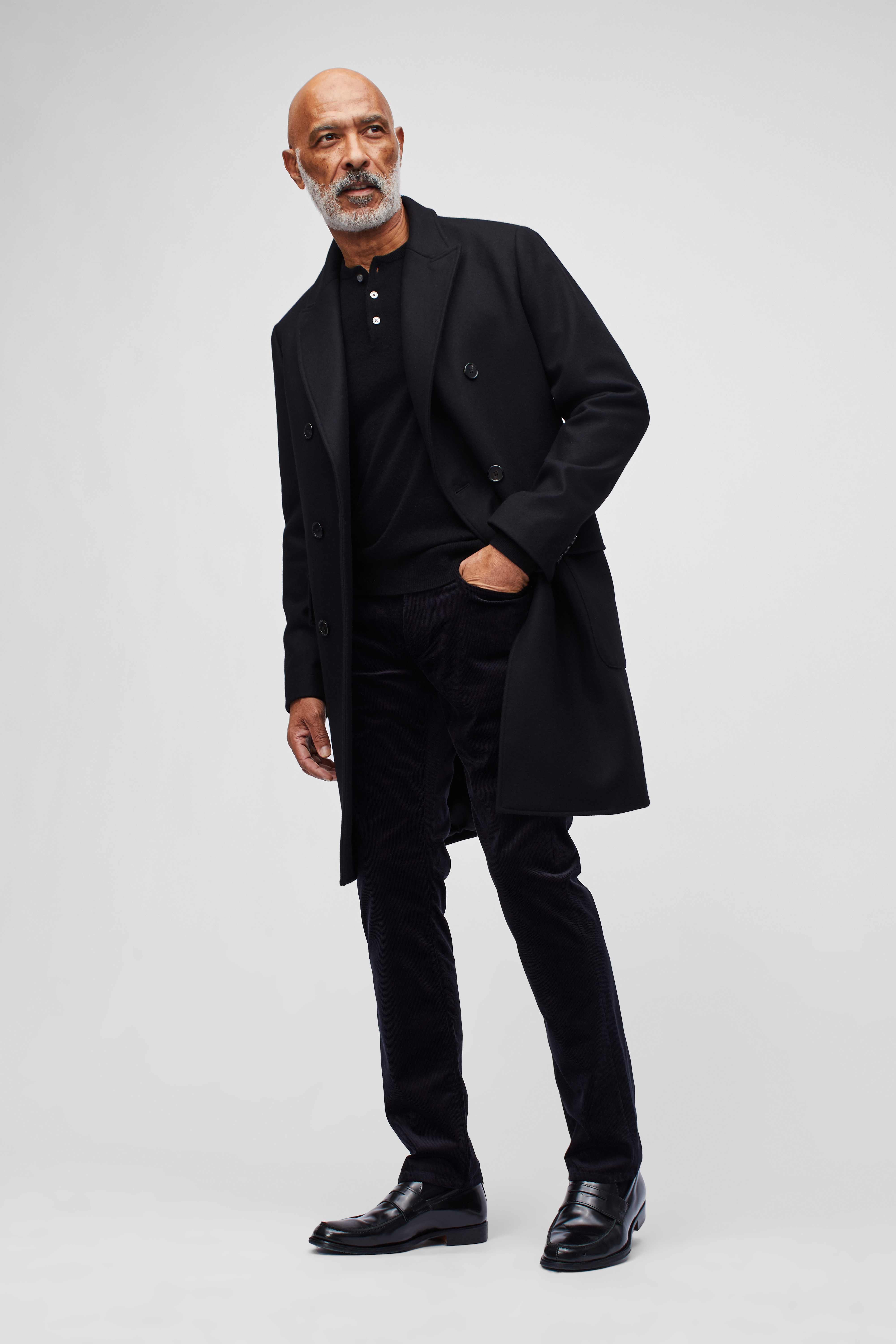 The Wool Cashmere Double Breasted Topcoat