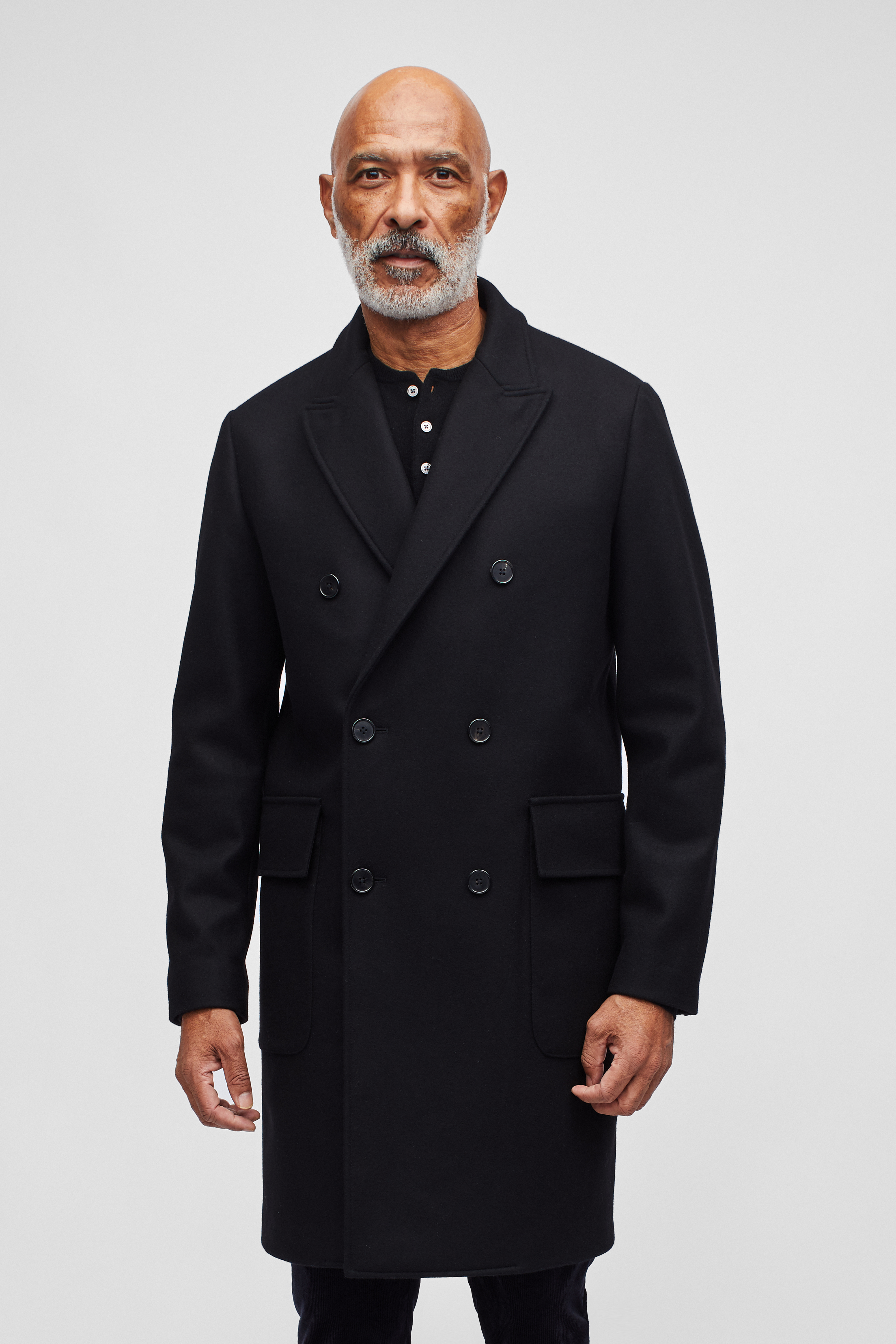 The Wool Cashmere Double Breasted Topcoat