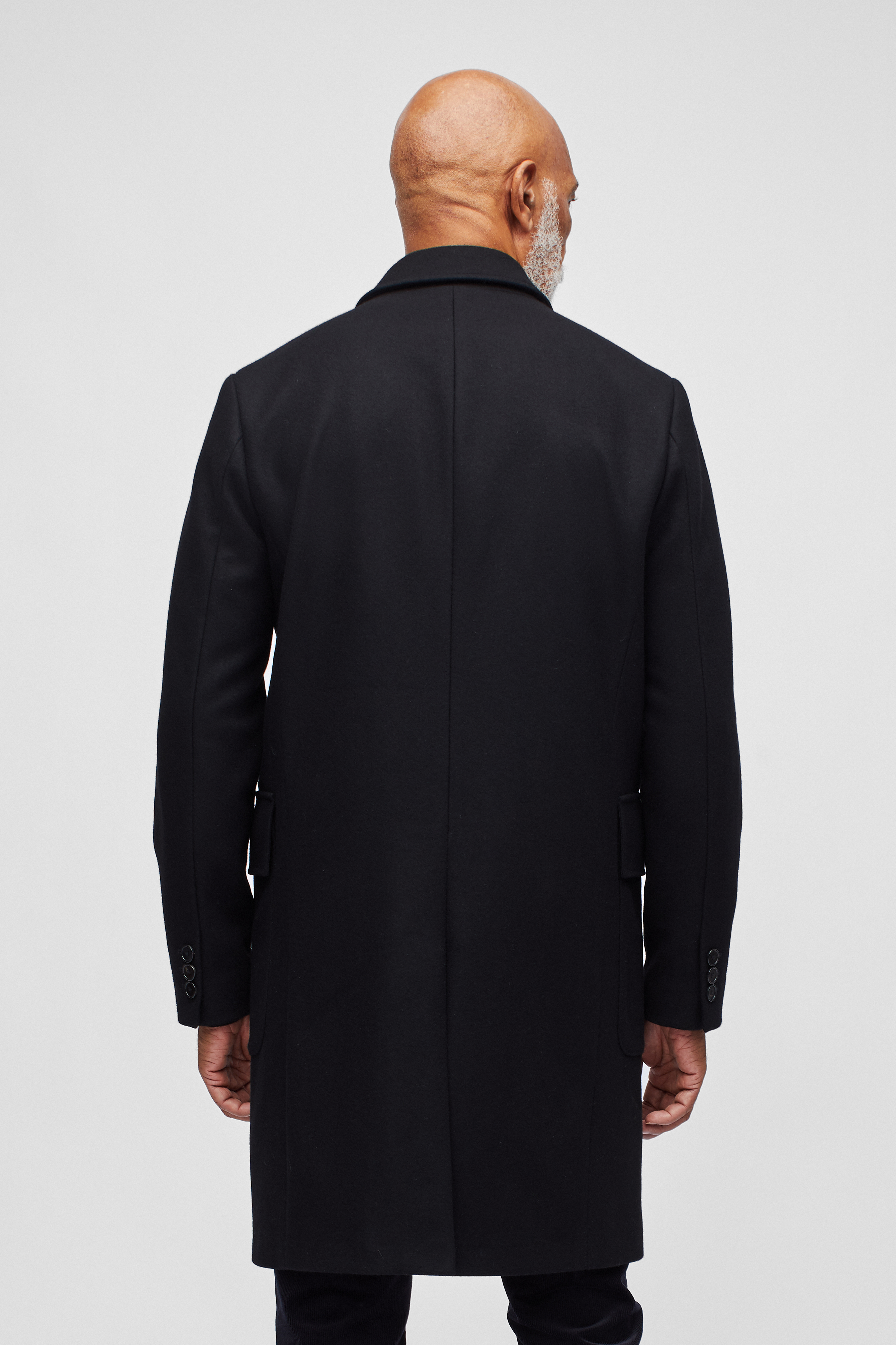 The Wool Cashmere Double Breasted Topcoat