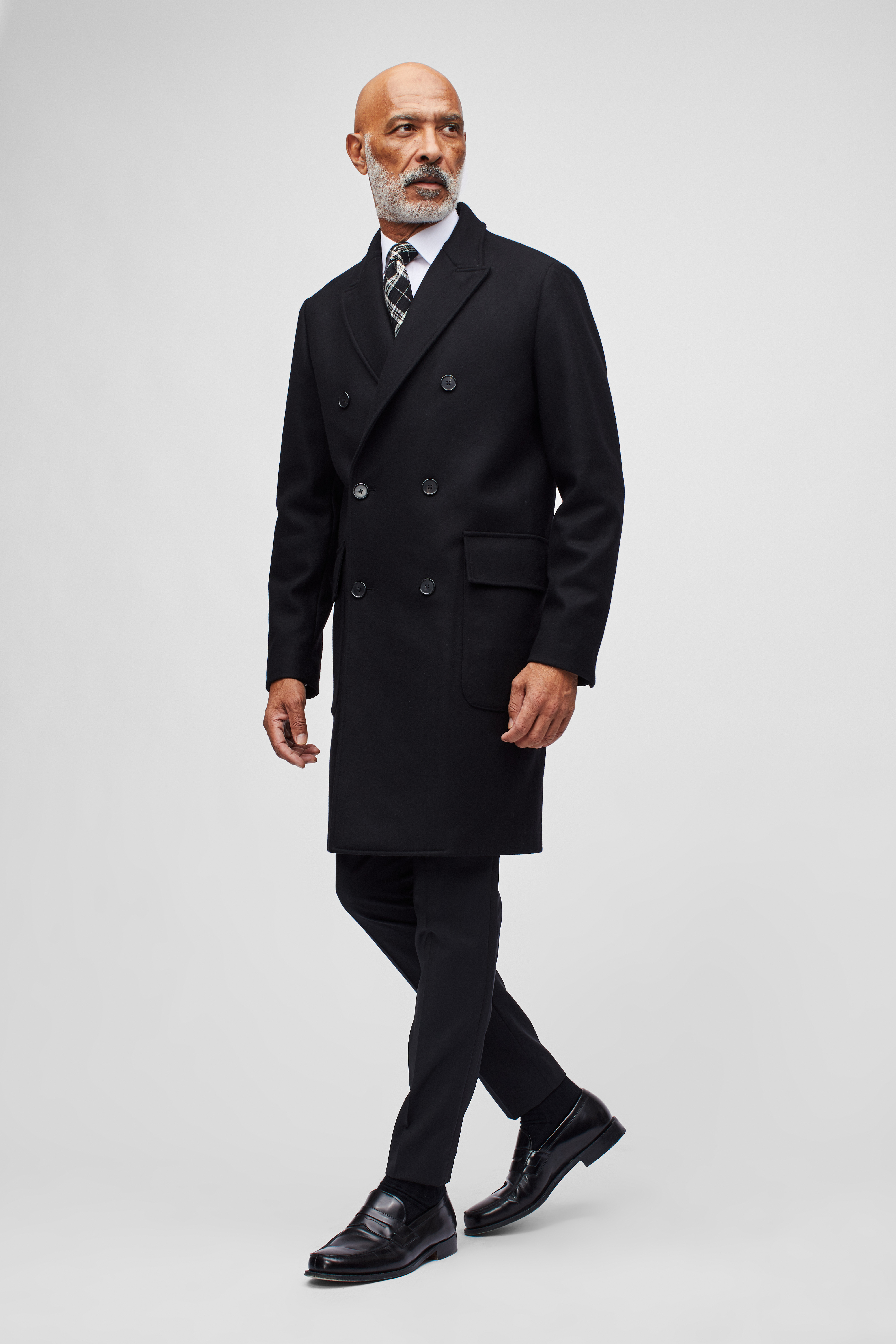 The Wool Cashmere Double Breasted Topcoat