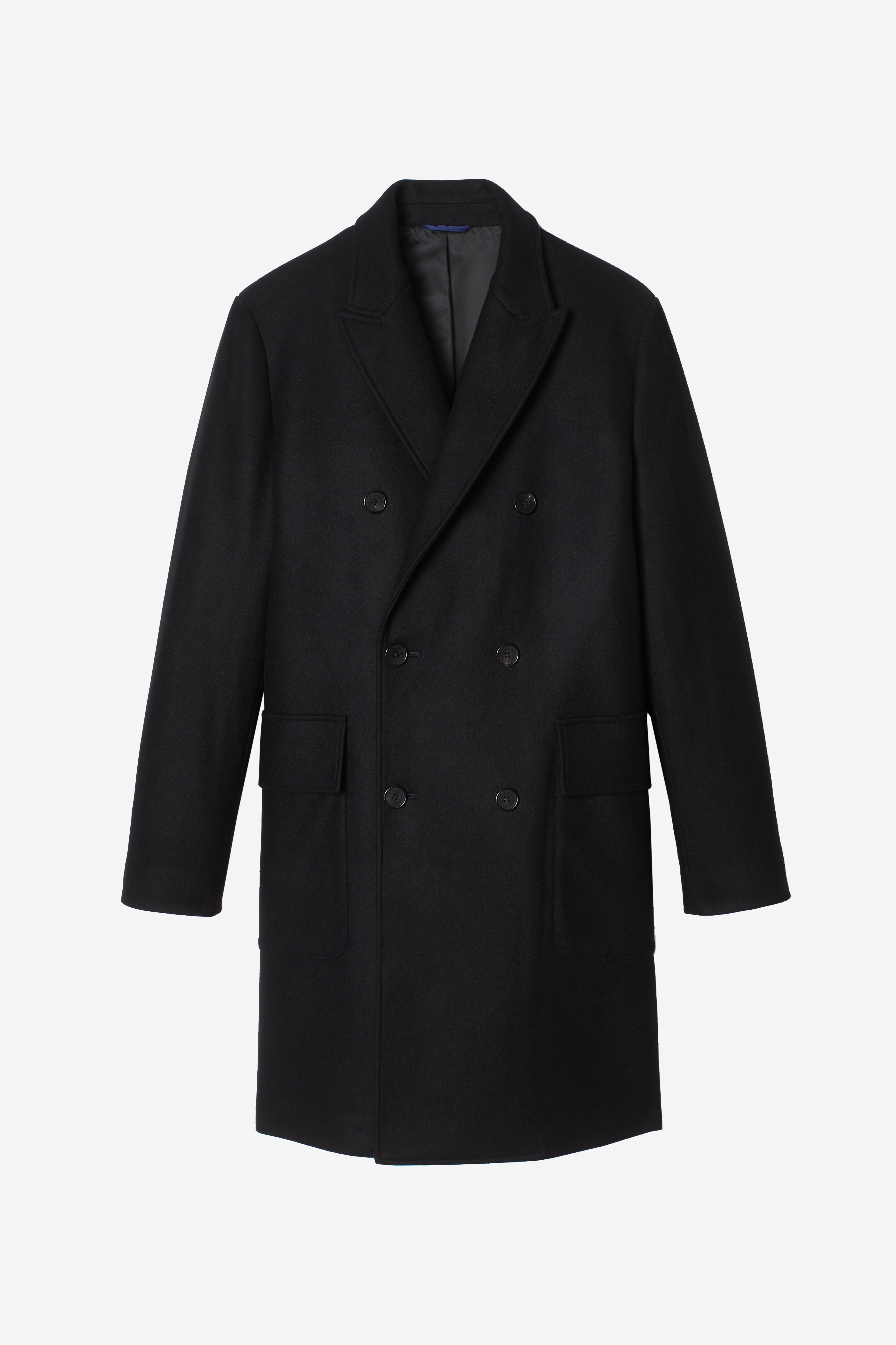 The Wool Cashmere Double Breasted Topcoat