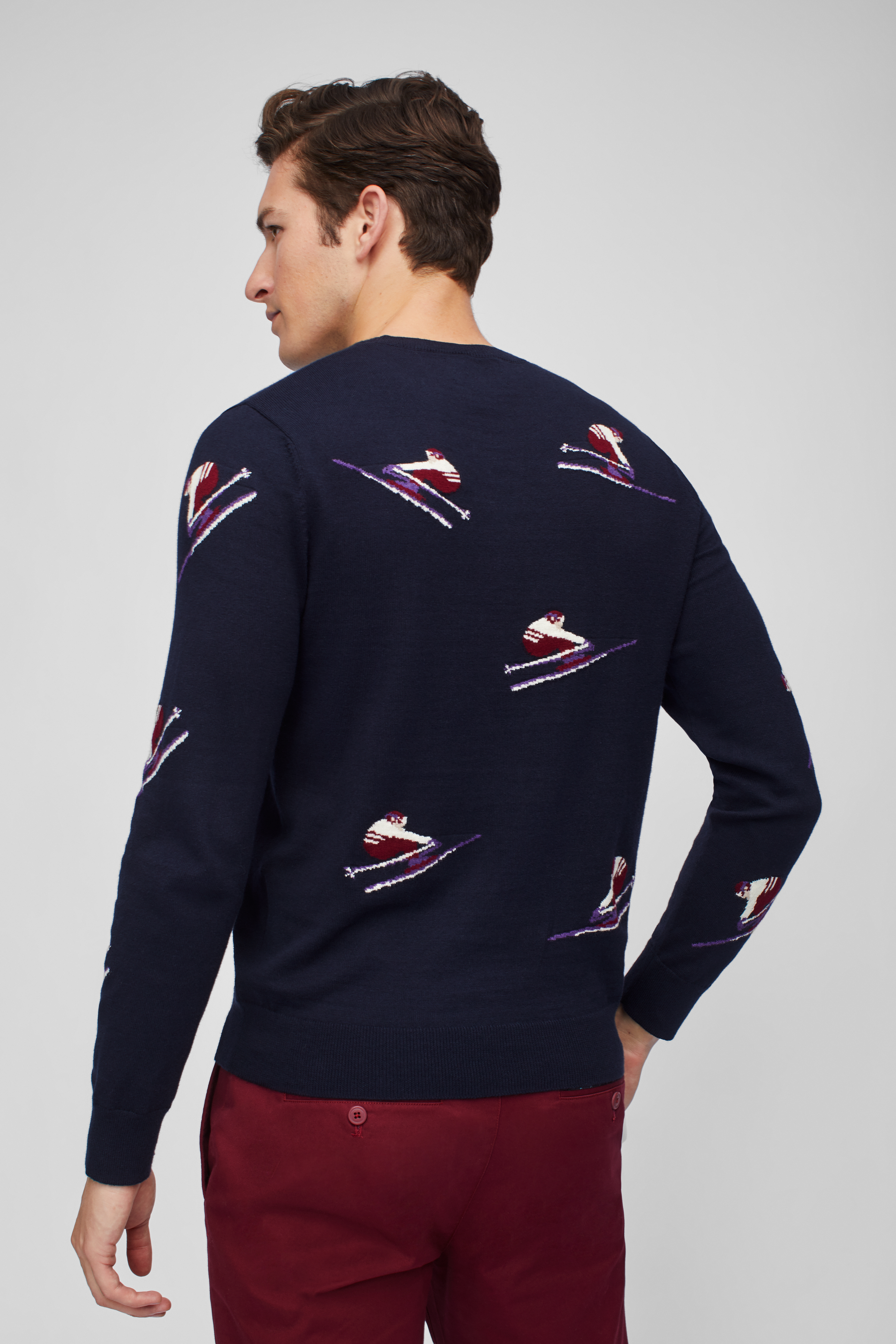 Skier Crew Neck Sweater