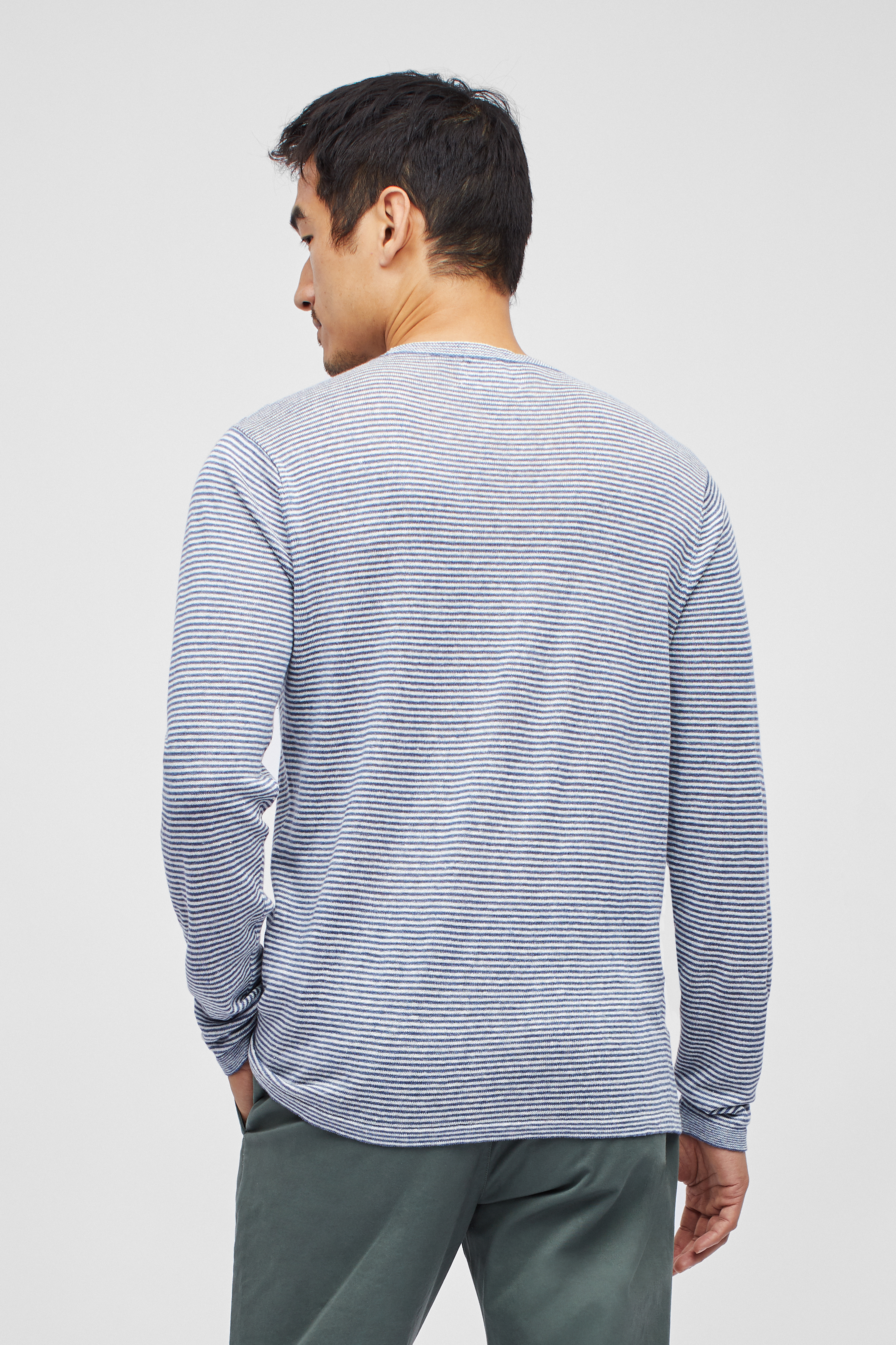 Linen Sweater Tee: Lightweight