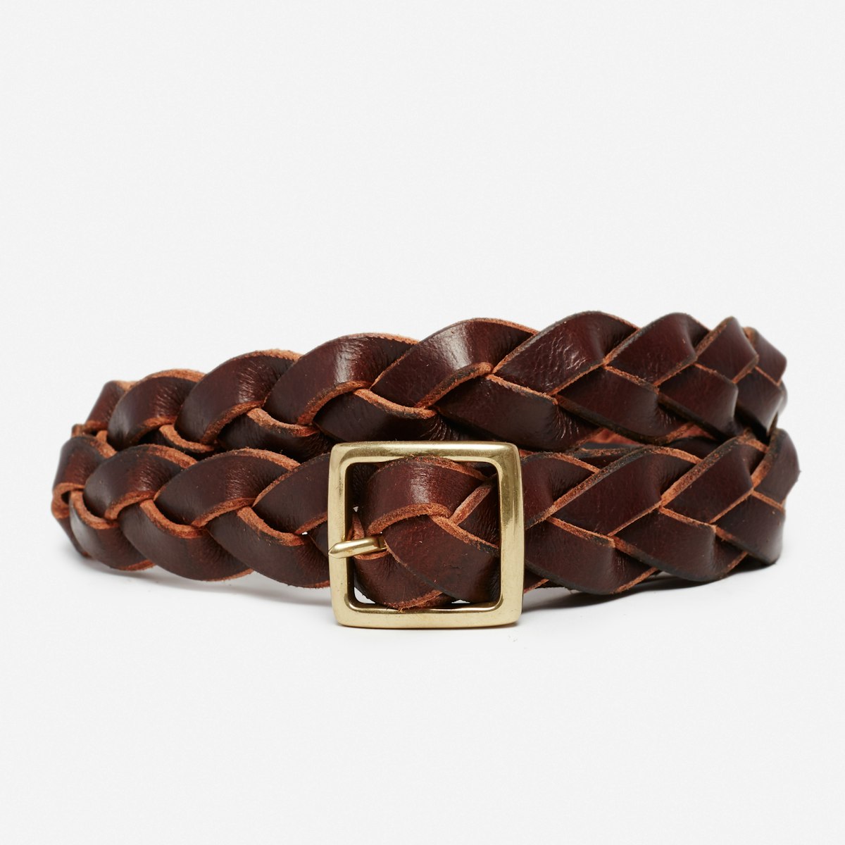Braided Leather Belt