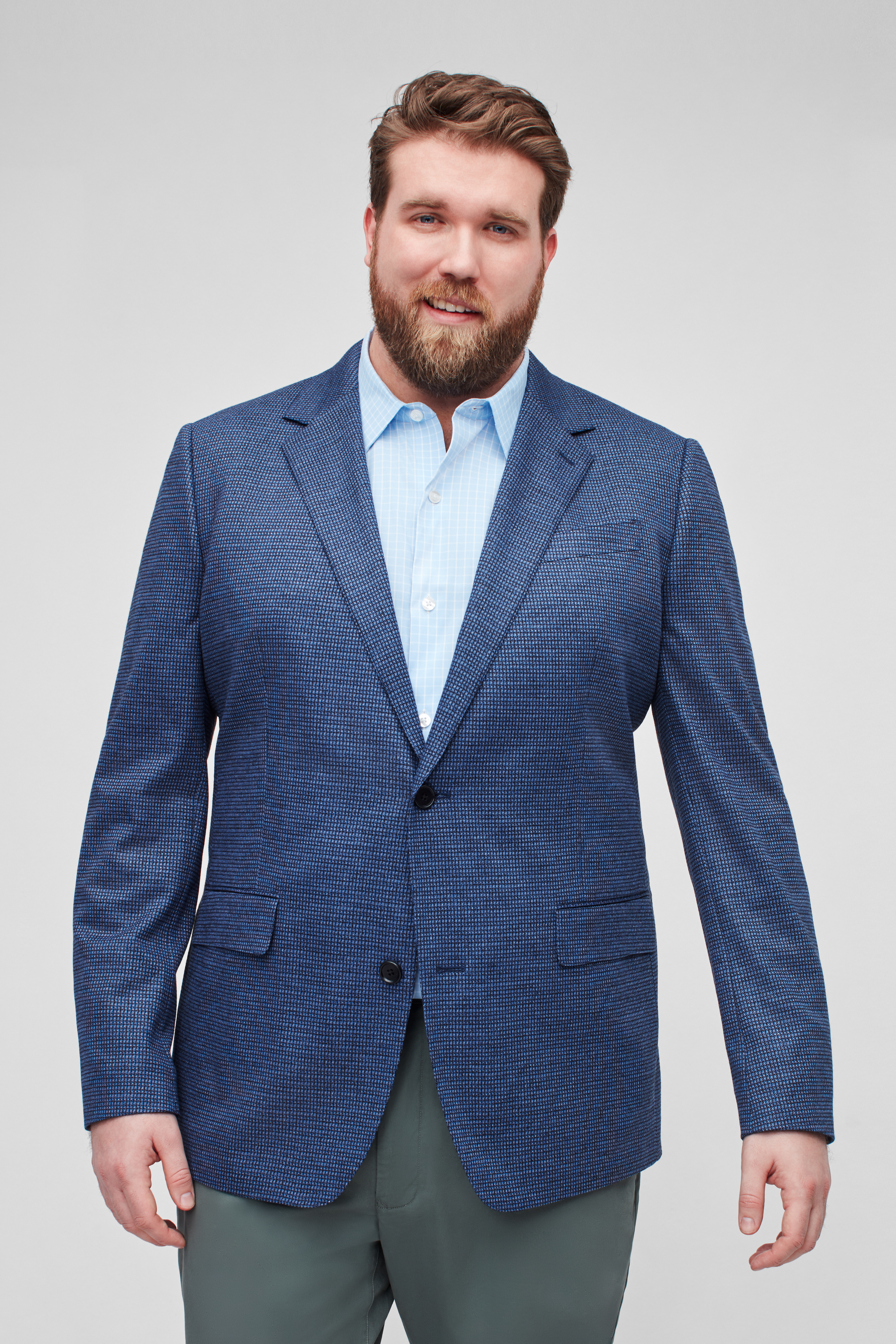 Knit Blazer Extended Sizes